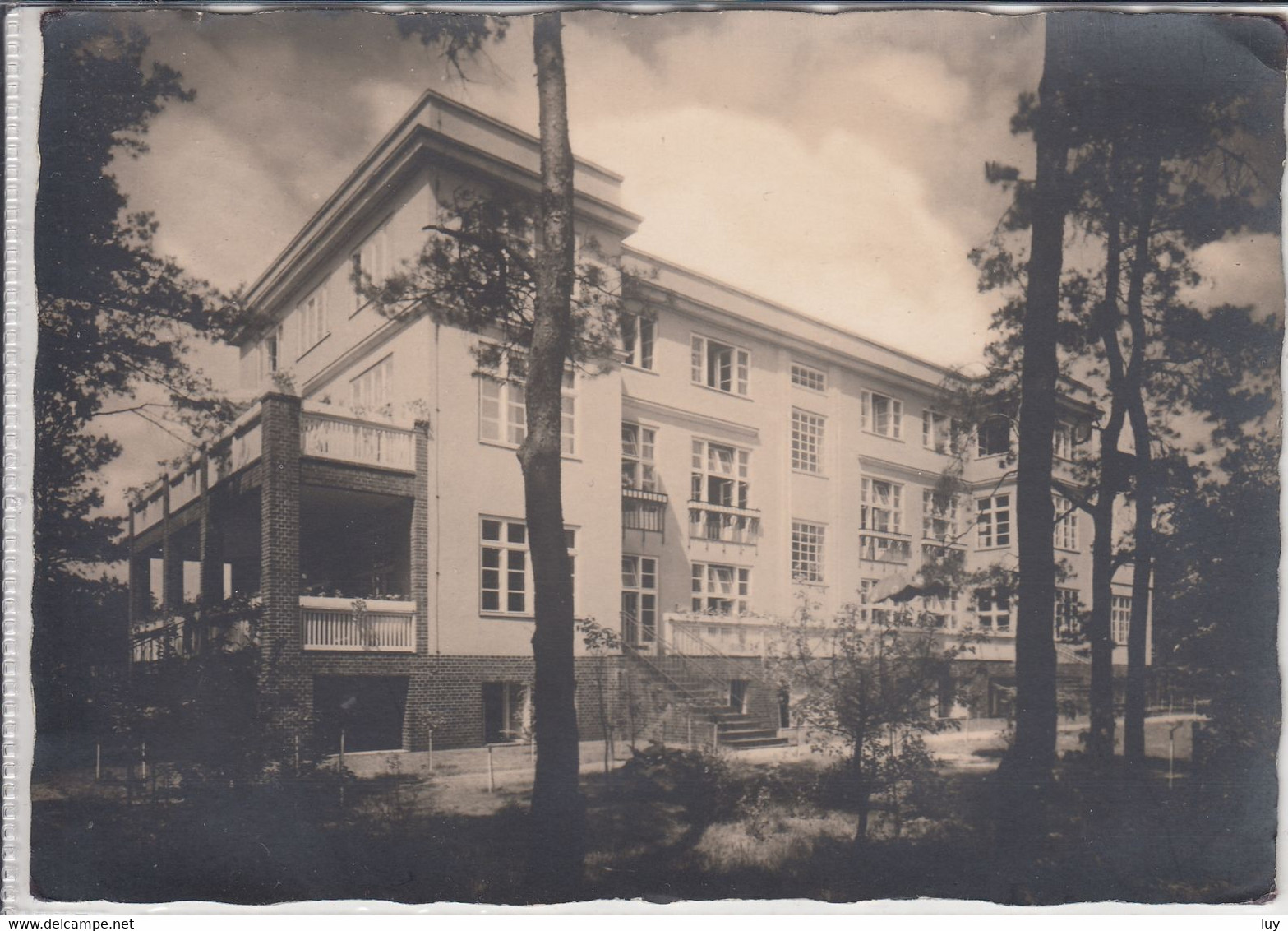 GLASOW - MAHLOW - Priessnitzhaus, Krankenhaus,   Gel. 1938 - Blankenfelde