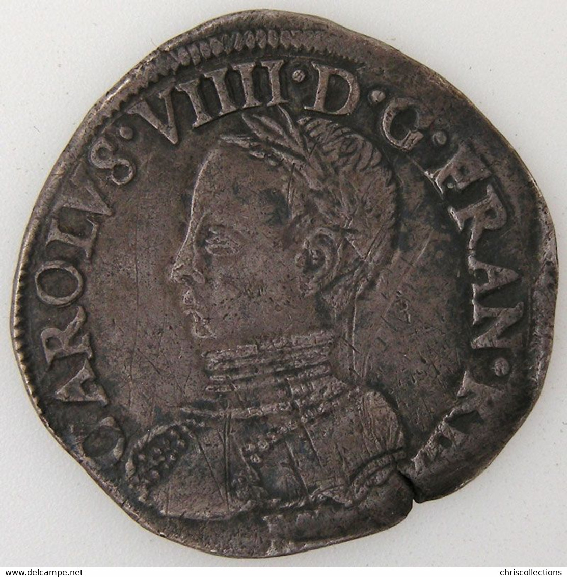 France, Charles IX, Teston 1563 M, Dup: 1063 TTB - 1560-1574 Carlo IX