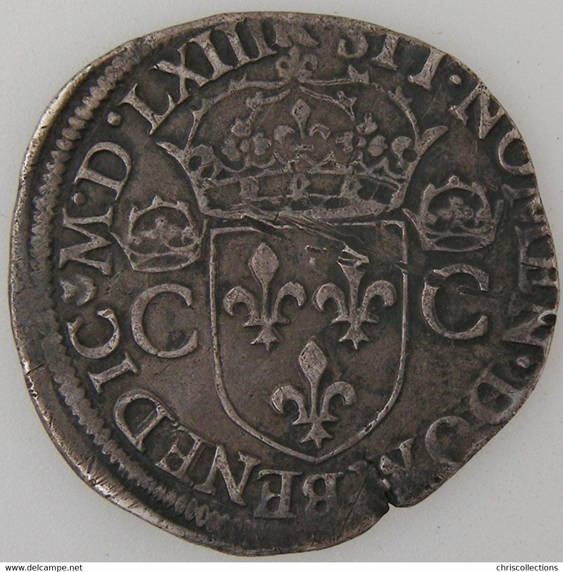 France, Charles IX, Teston 1563 M, Dup: 1063 TTB - 1560-1574 Karl IX.