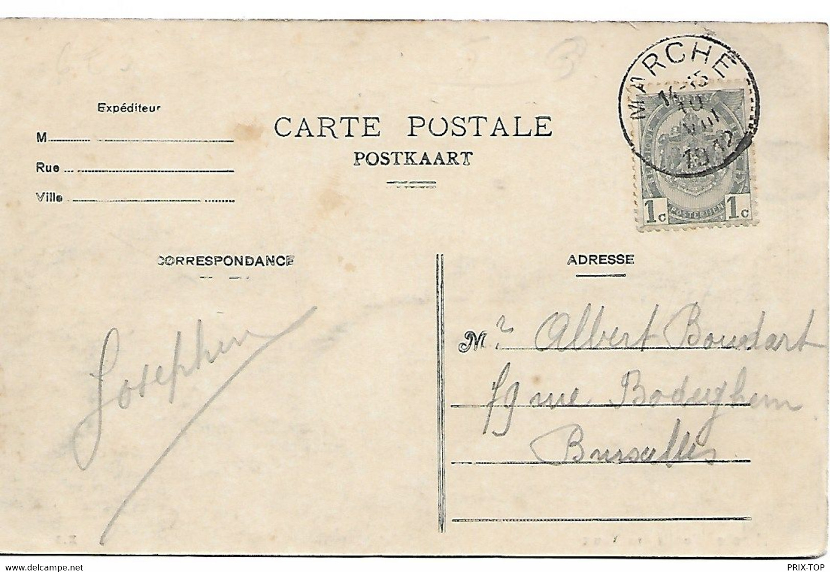 SP652/ CP-PKMarche Fonds Des Vaux 1912 - Marche-en-Famenne