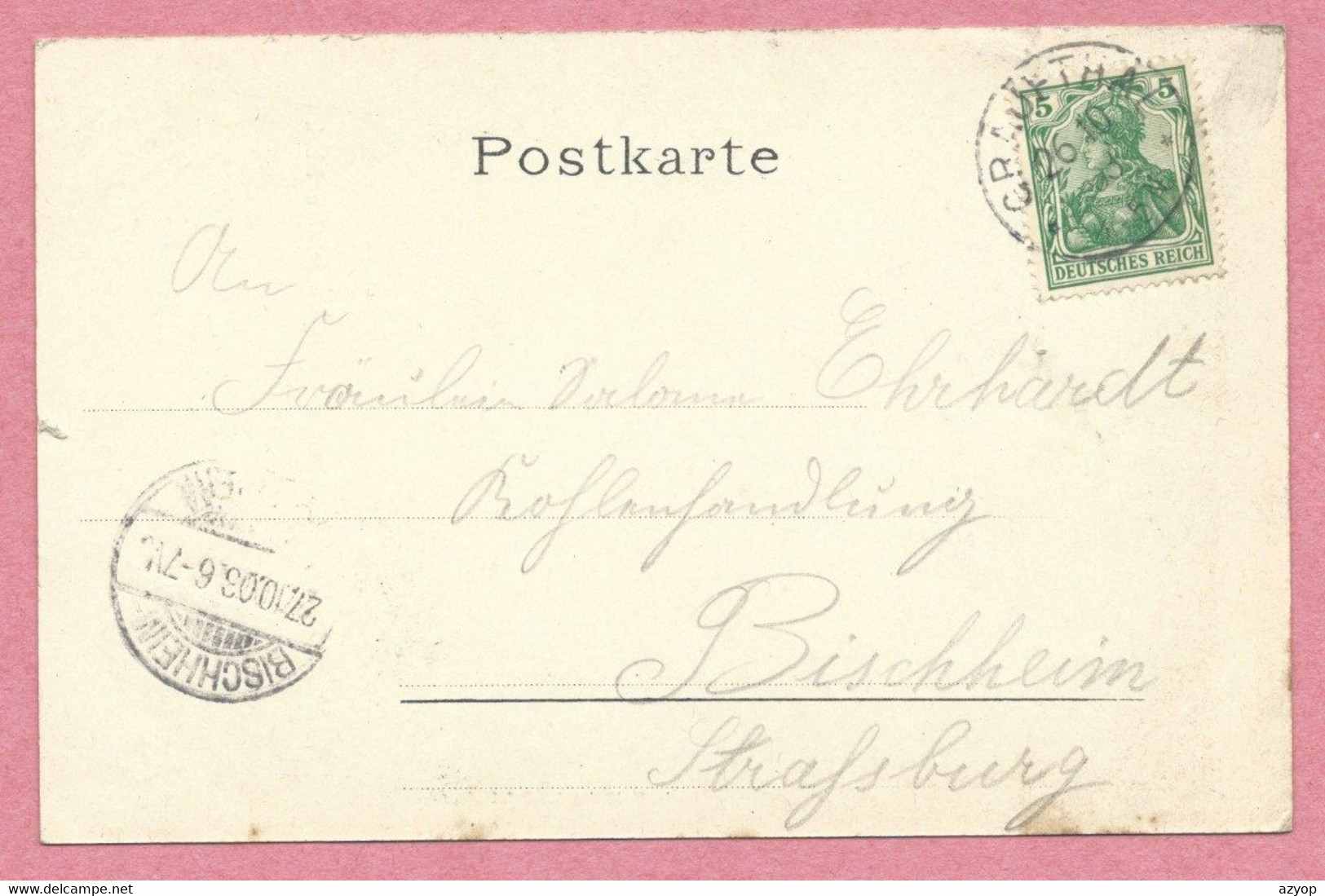 67 - GRAUFTAL - GRAUFTHAL Commune De ESCHBOURG - Wirtschaft Und Postagentur Ph. HELMSTETTER - Sonstige & Ohne Zuordnung