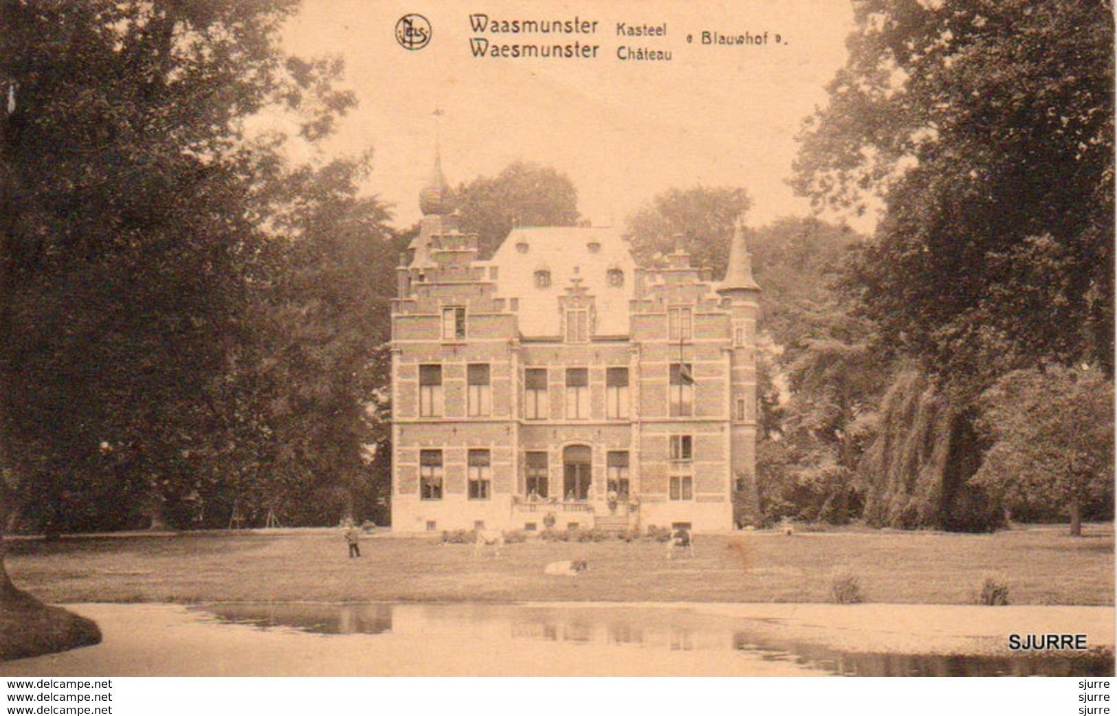 Waasmunster - Kasteel BLAUWHOF - Château Waesmunster - Waasmunster