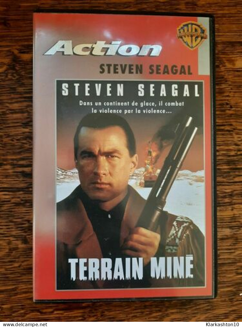 Cassette Video - Cinéma Action Terrain Miné - Avec Steven Seagal - Autres & Non Classés