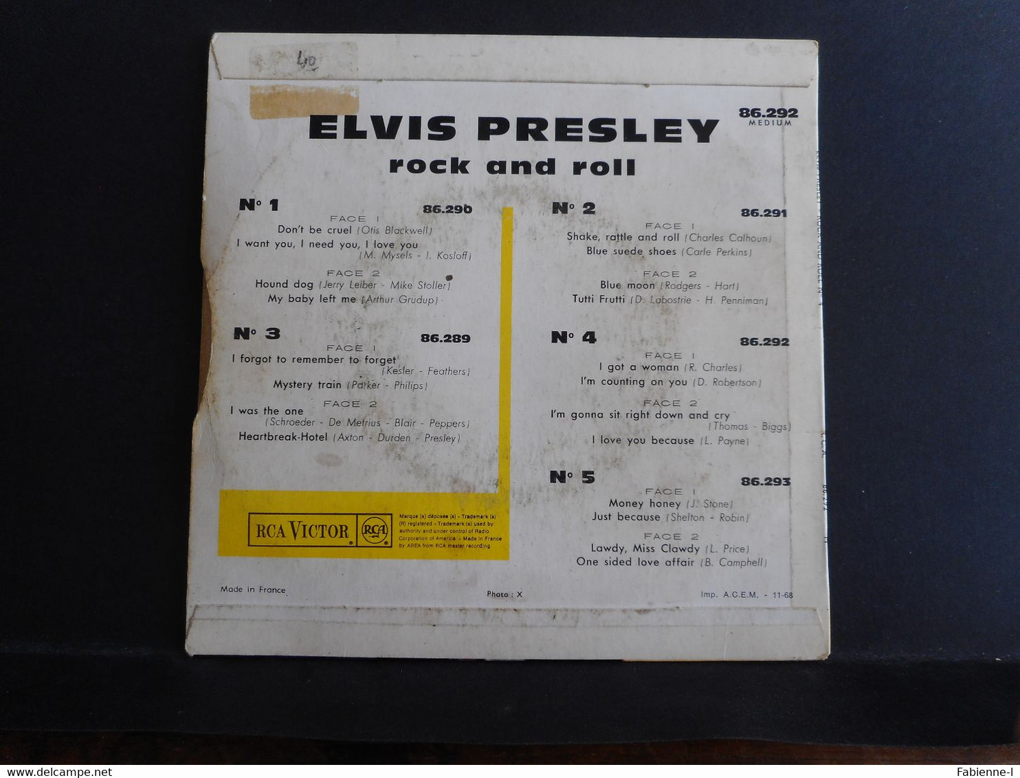 Elvis Presley - 45 Tours - I Got A Woman - Verzameluitgaven