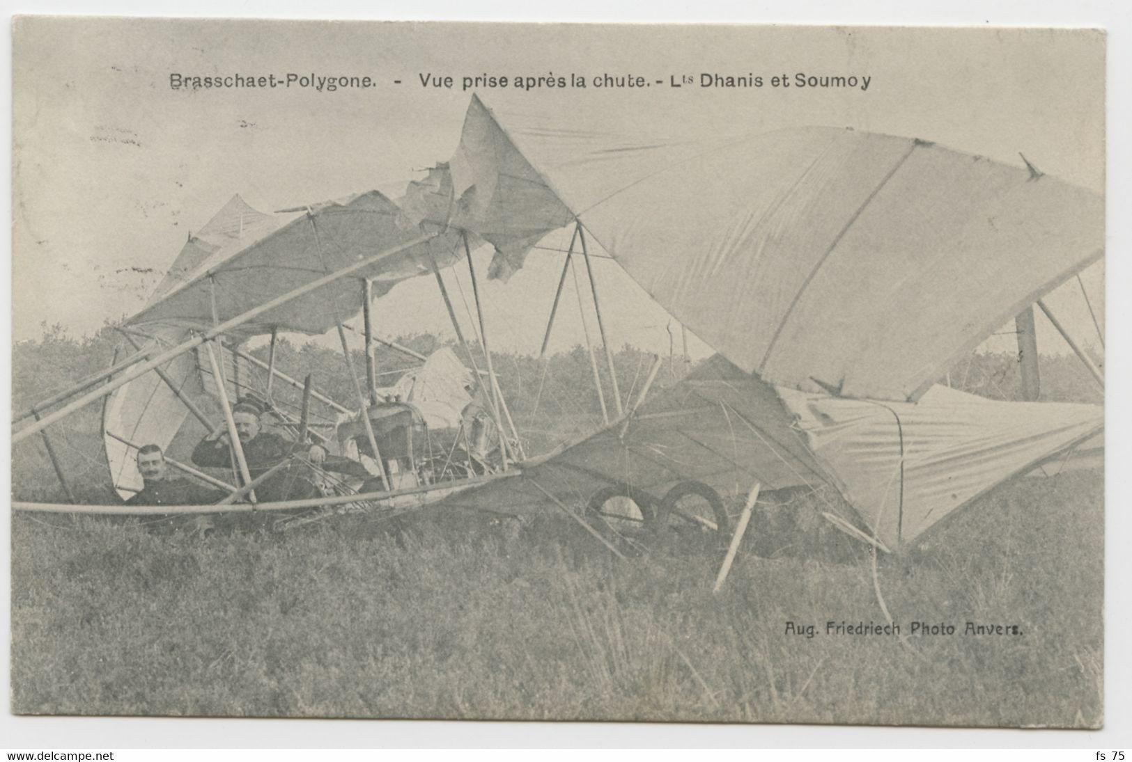 BELGIQUE - LOT DE 2 CARTES - BRASSCHAET POLYGONE - MEETING D'AVIATION - Brasschaat