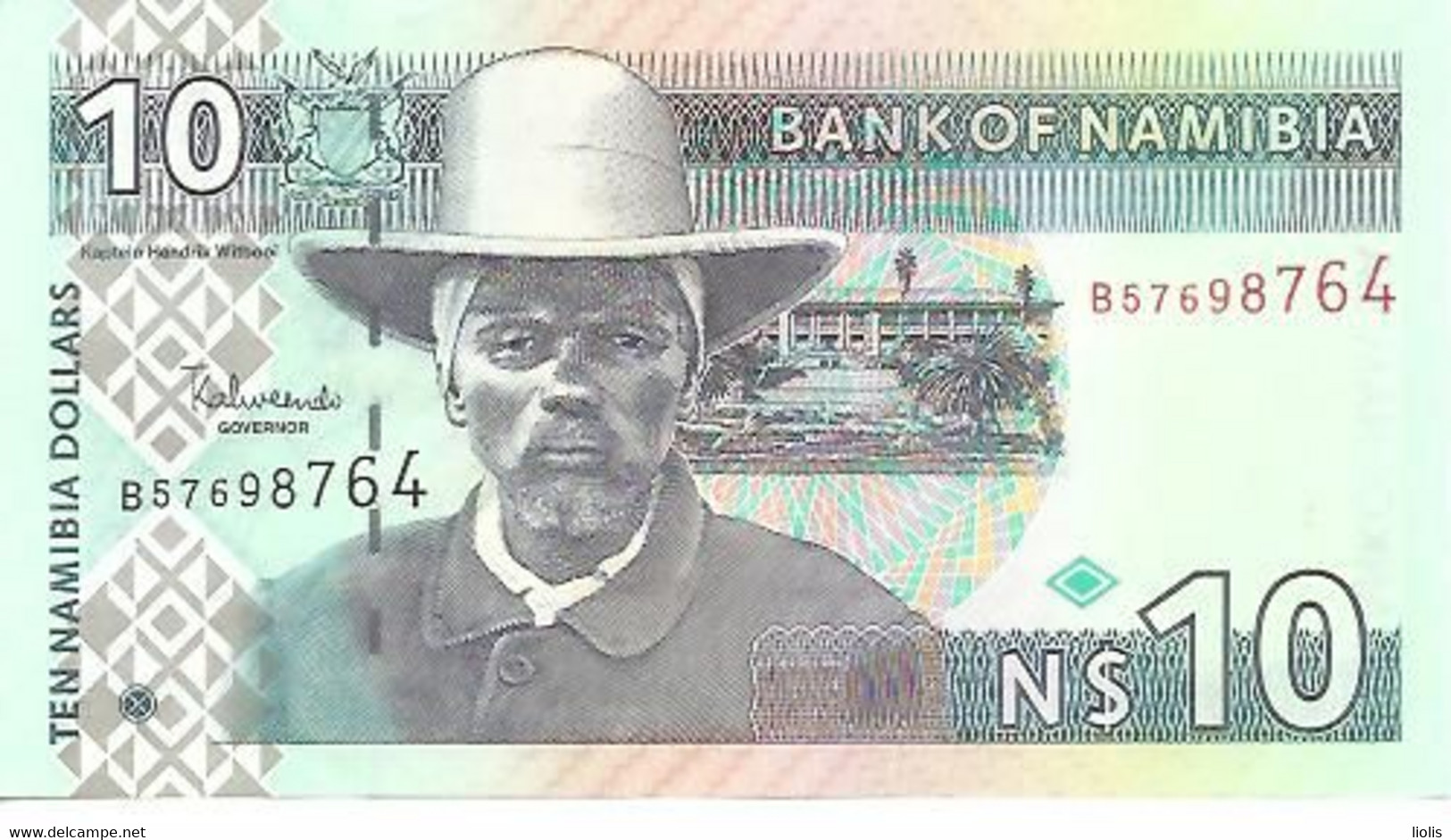 Namibia P-4c  10 Dollars 2001 UNC - Namibië