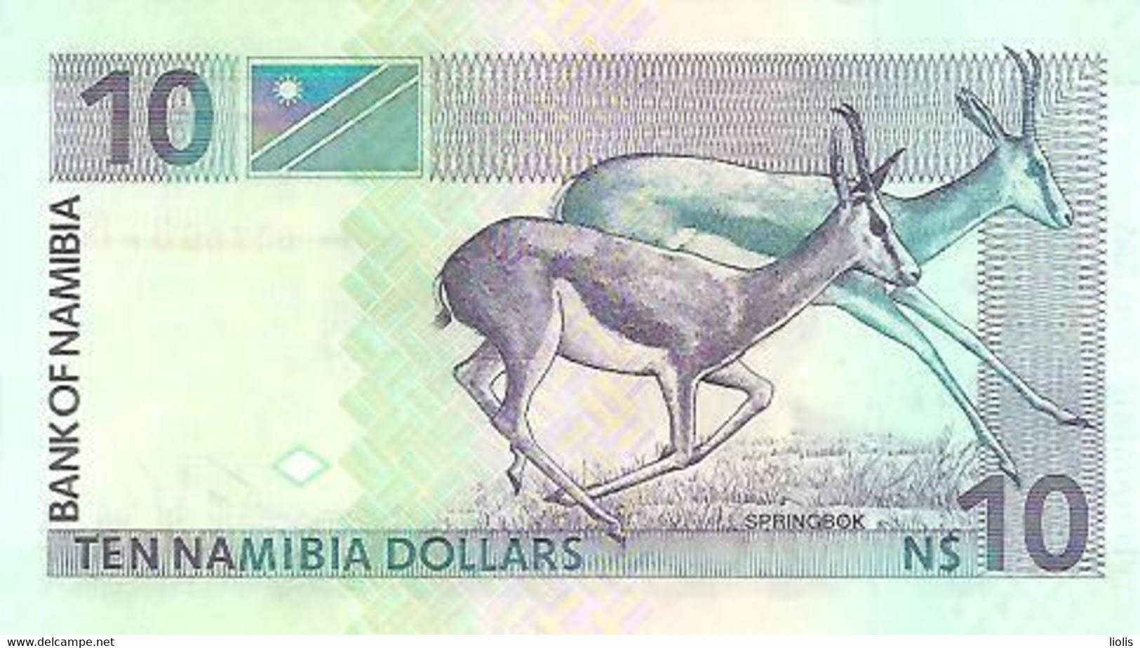 Namibia P-4c  10 Dollars 2001 UNC - Namibie