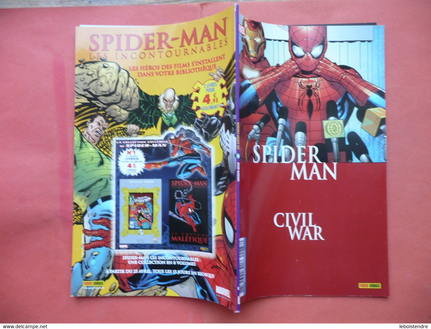 SPIDERMAN V2 SPIDER-MAN N 87 AVRIL 2007 CIVIL WAR  PANINI COMICS MARVEL - Spiderman