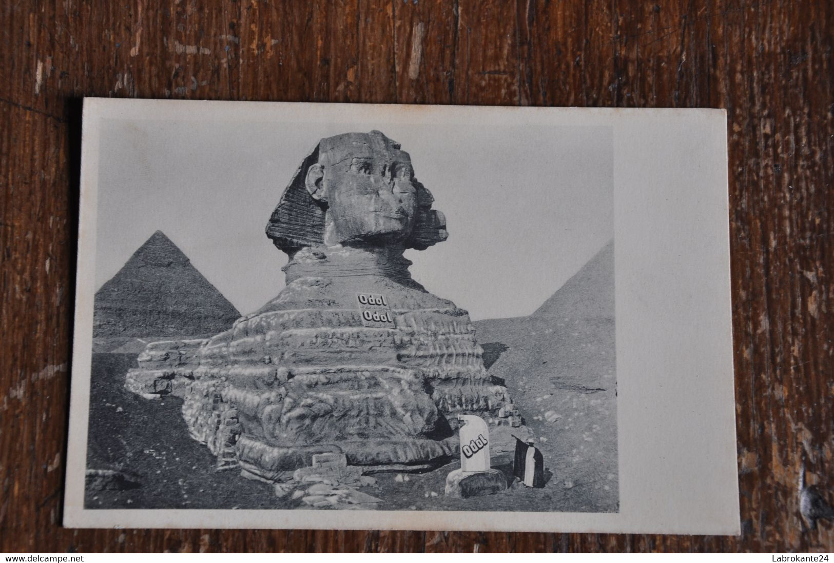 REF 583 : CPA Publicité ODOL Egypte Sphinx - Reclame