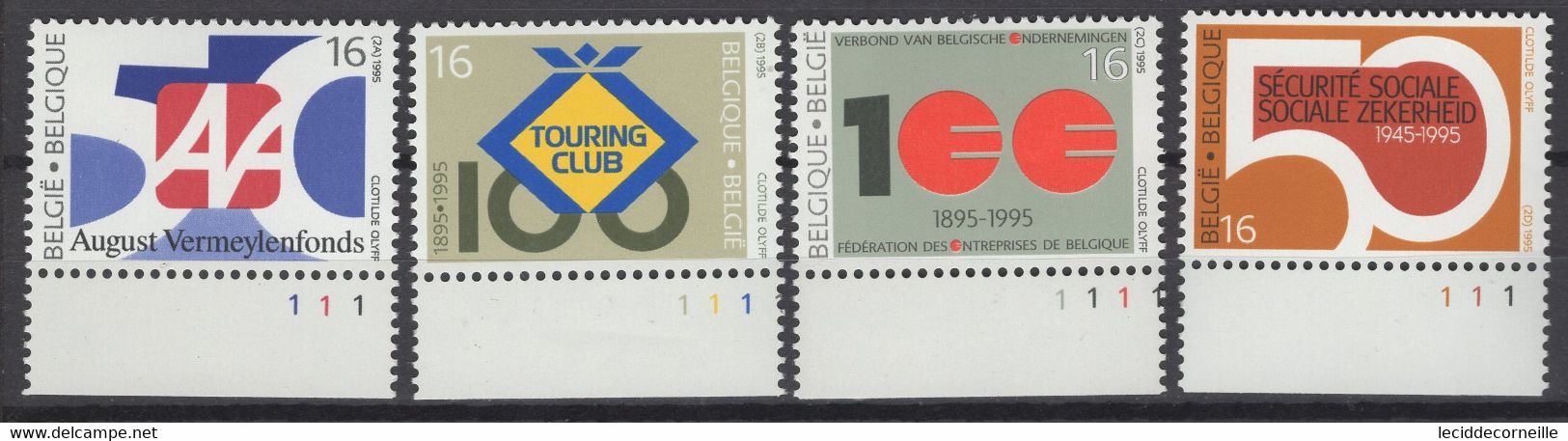 2585/88 Série Complète  N° PL1 Commémorations Diverses NEUFS ** - 1991-2000