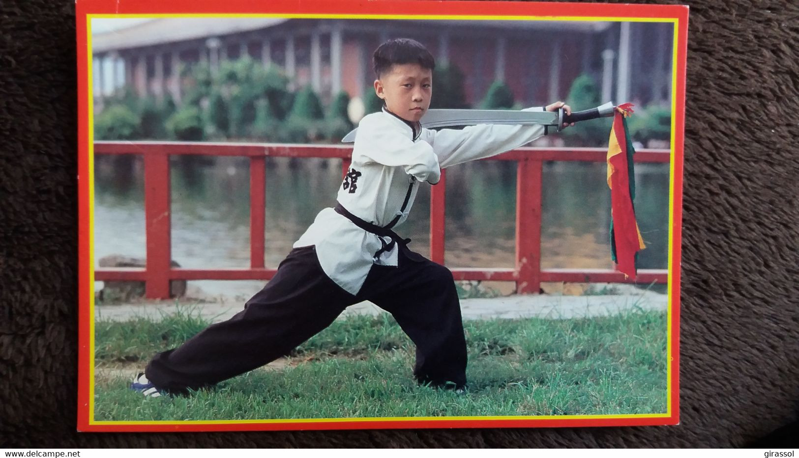 CPM ARTS MARTIAUX SPORT LES MAITRE SDU KUNG FU ED APAMA JEUNE HOMME ENFANT SABLE - Martiaux