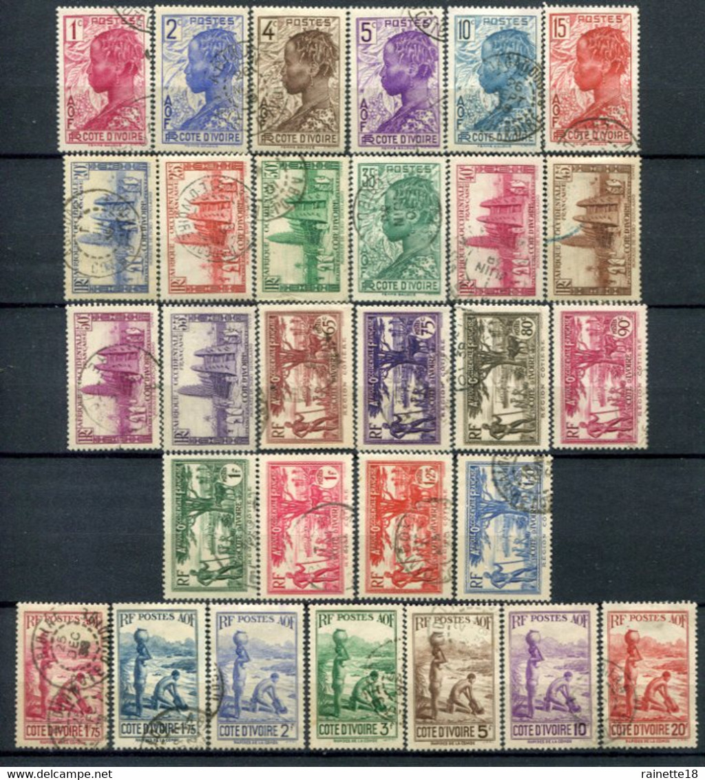 Cote D'Ivoire     109/132  Oblitérés - Used Stamps