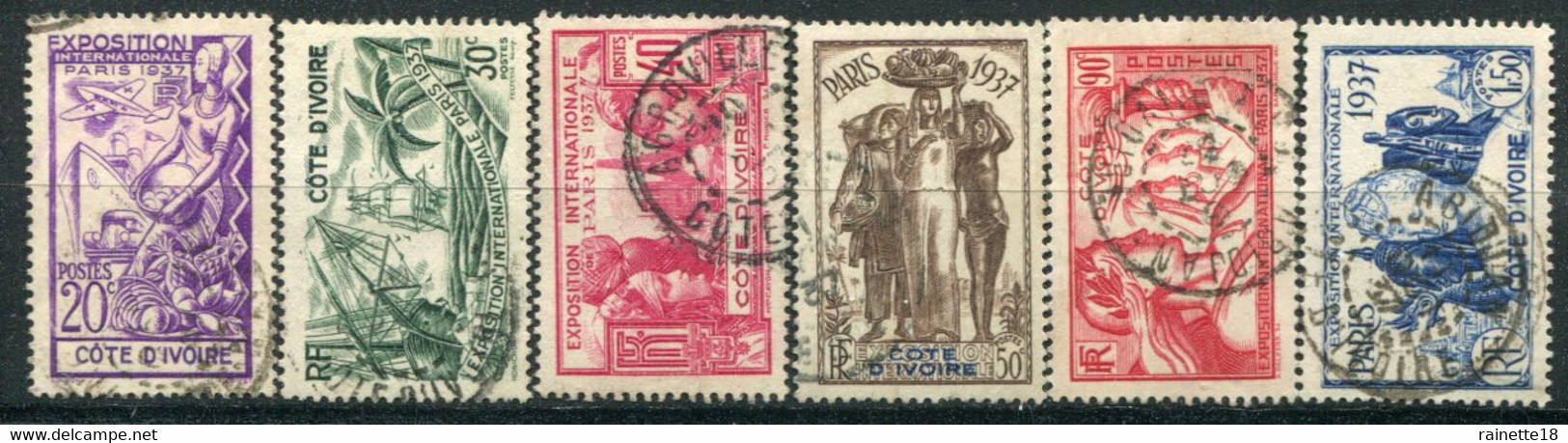Cote D'Ivoire     133/138 Oblitérés - Used Stamps