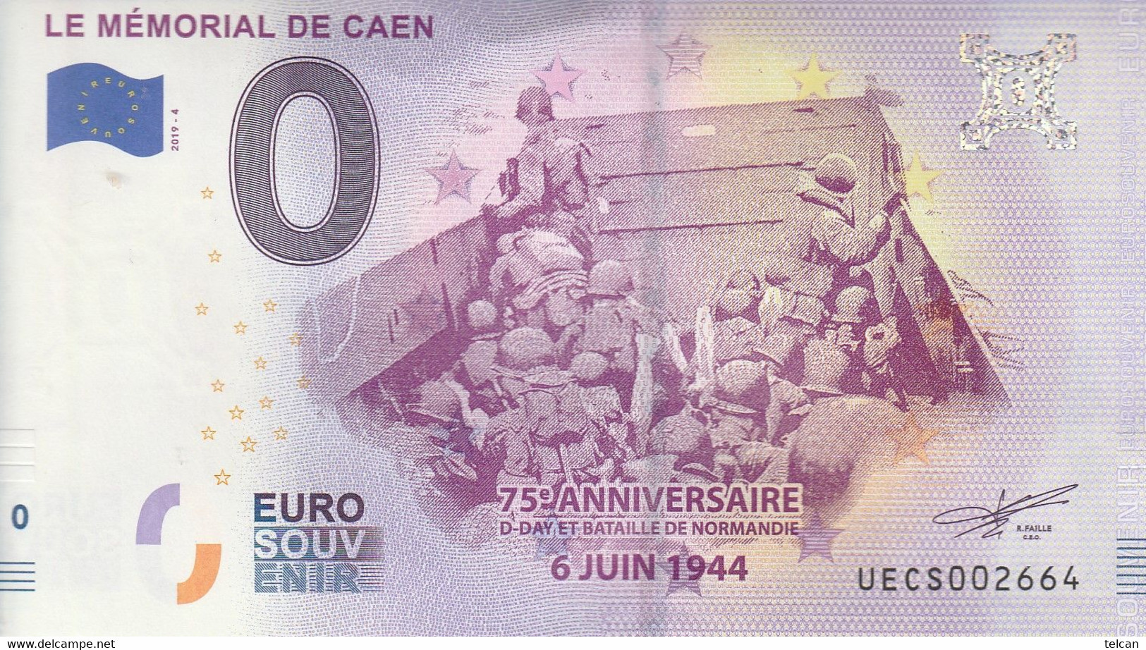 MEMORIAL DE CAEN 2019 - Specimen