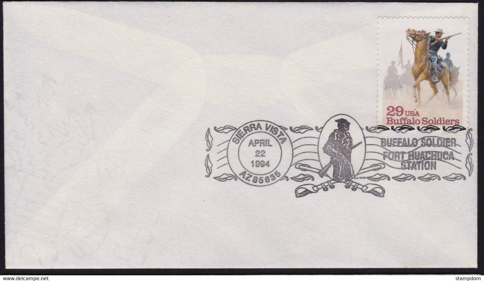 USA 1994 29c Buffalo Soldiers FDI/FDC - Unaddressed @D3668 - 1991-2000