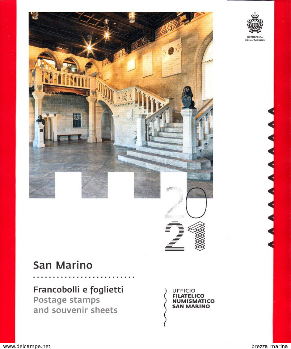 Nuovo - MNH - SAN MARINO - 2021 - Box - Folder Ufficiale Vuoto - No Francobolli - Nuovi