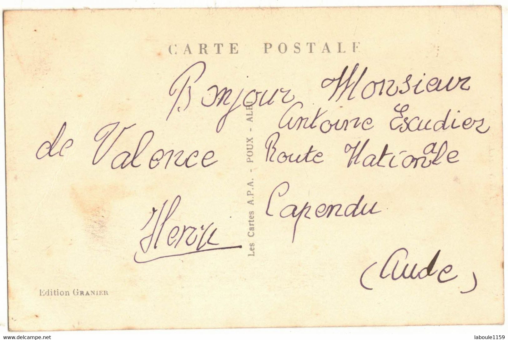 VALENCE D'ALBIGEOIS LE TARN ILLUSTRE : L'EGLISE ET LA PLACE - Valence D'Albigeois