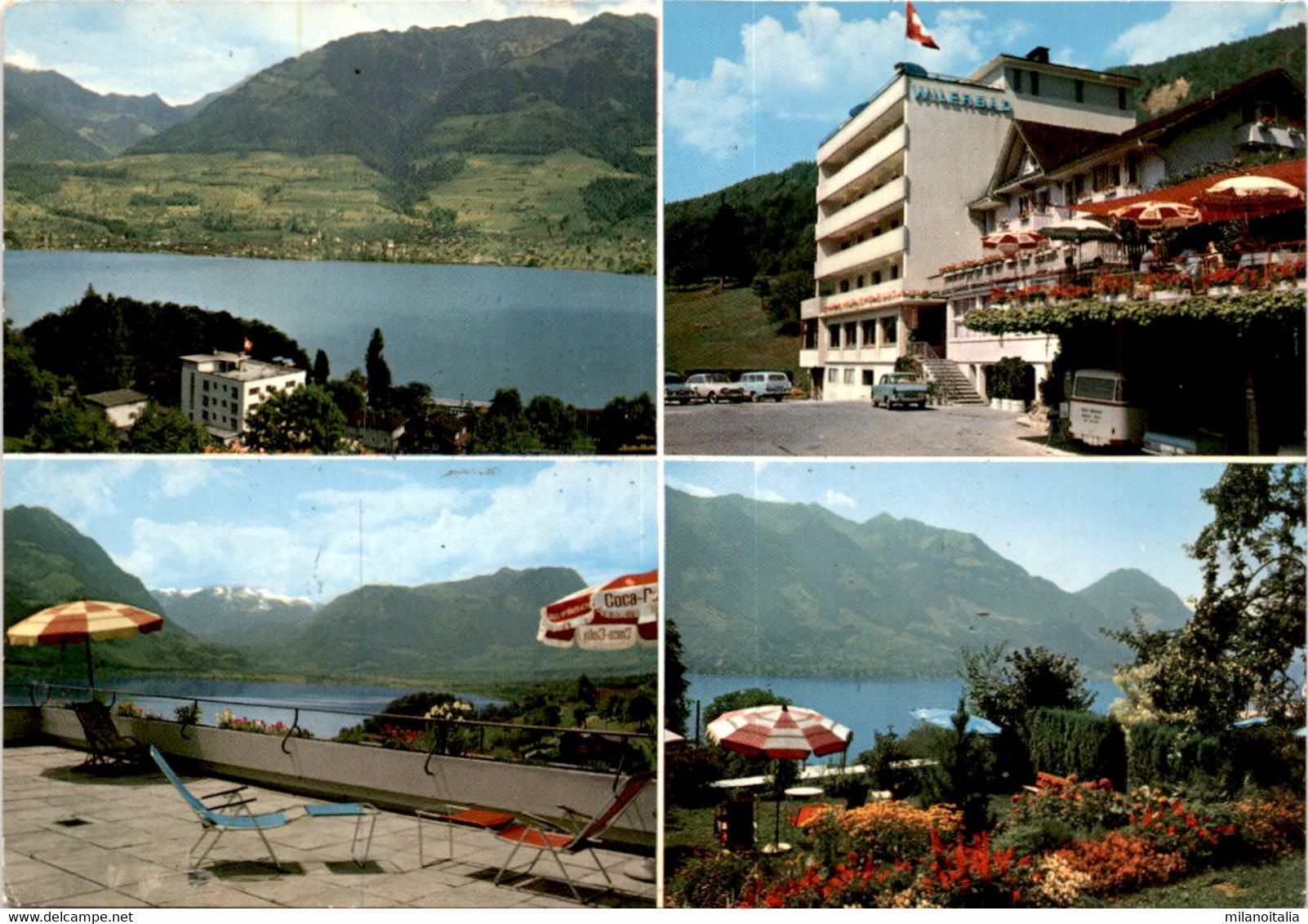Hotel Wilerbad - Wilen-Sarnen - 4 Bilder (02474) * 15. 5. 1973 - Sarnen