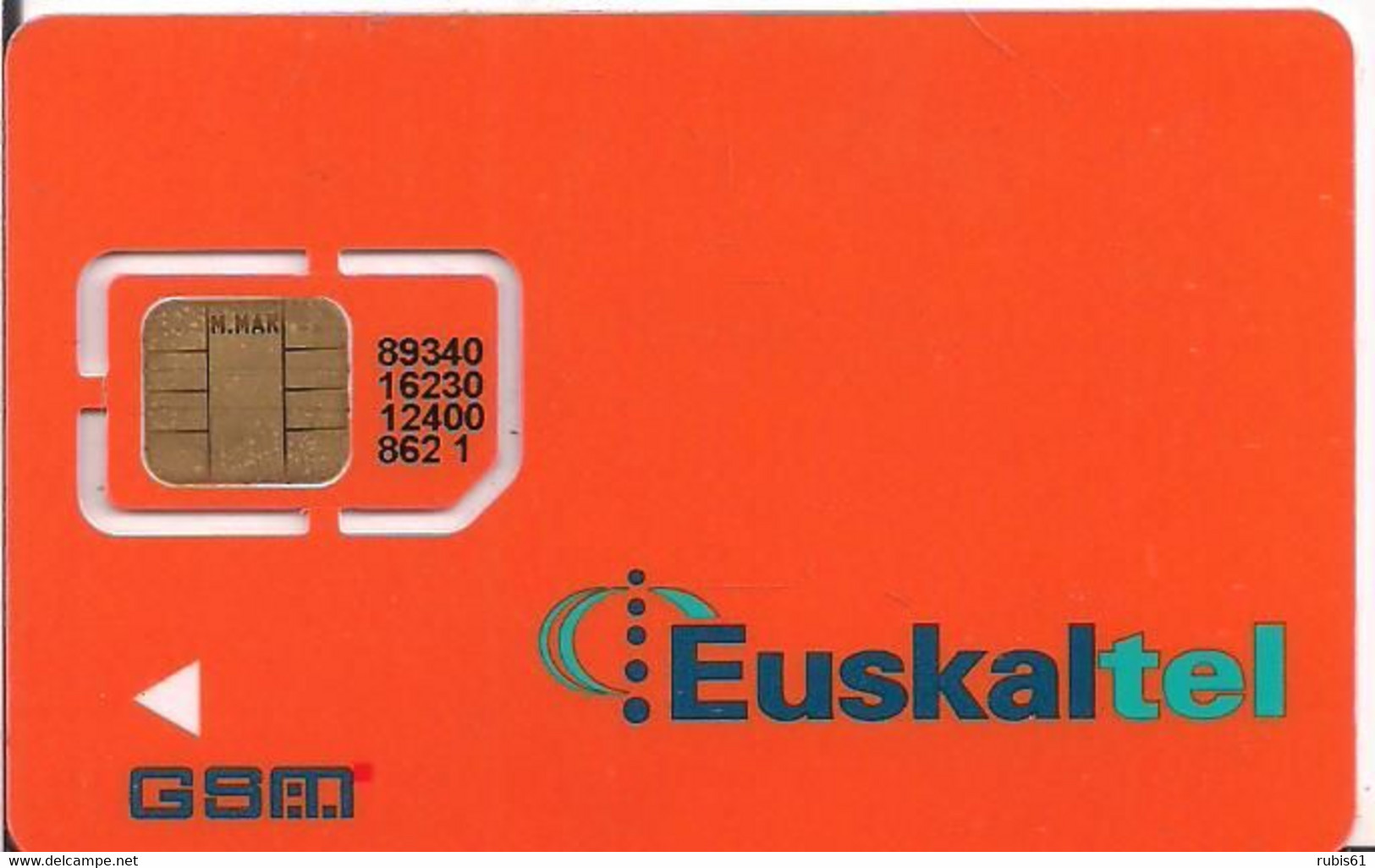 GSM EUSKALTEL ANTIGUA RARA - Euskaltel