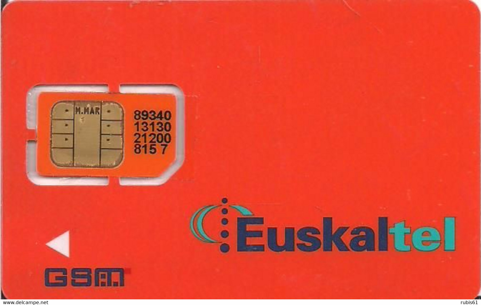 GSM EUSKALTEL ANTIGUA RARA - Euskaltel