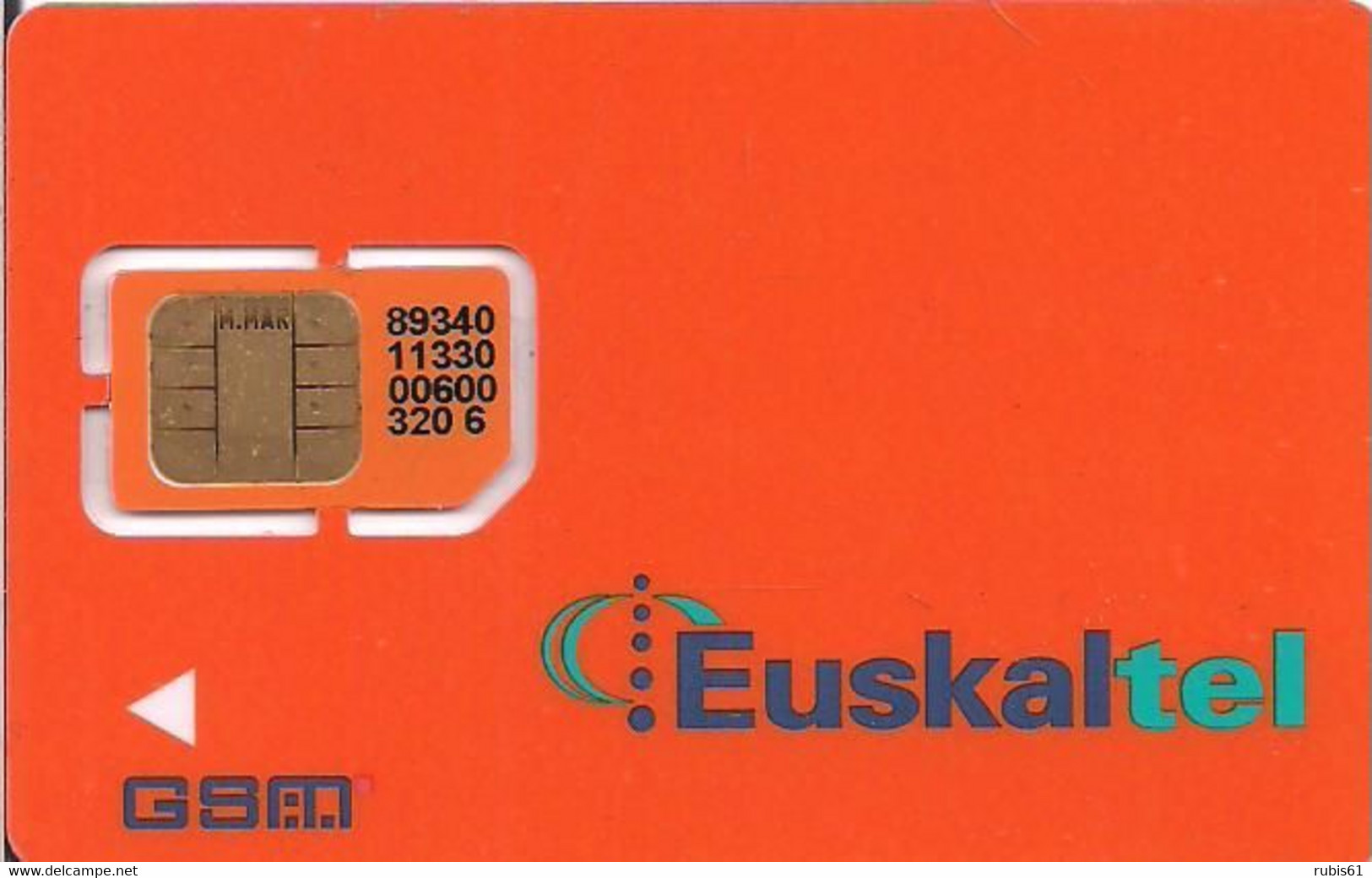 GSM EUSKALTEL ANTIGUA RARA - Euskaltel