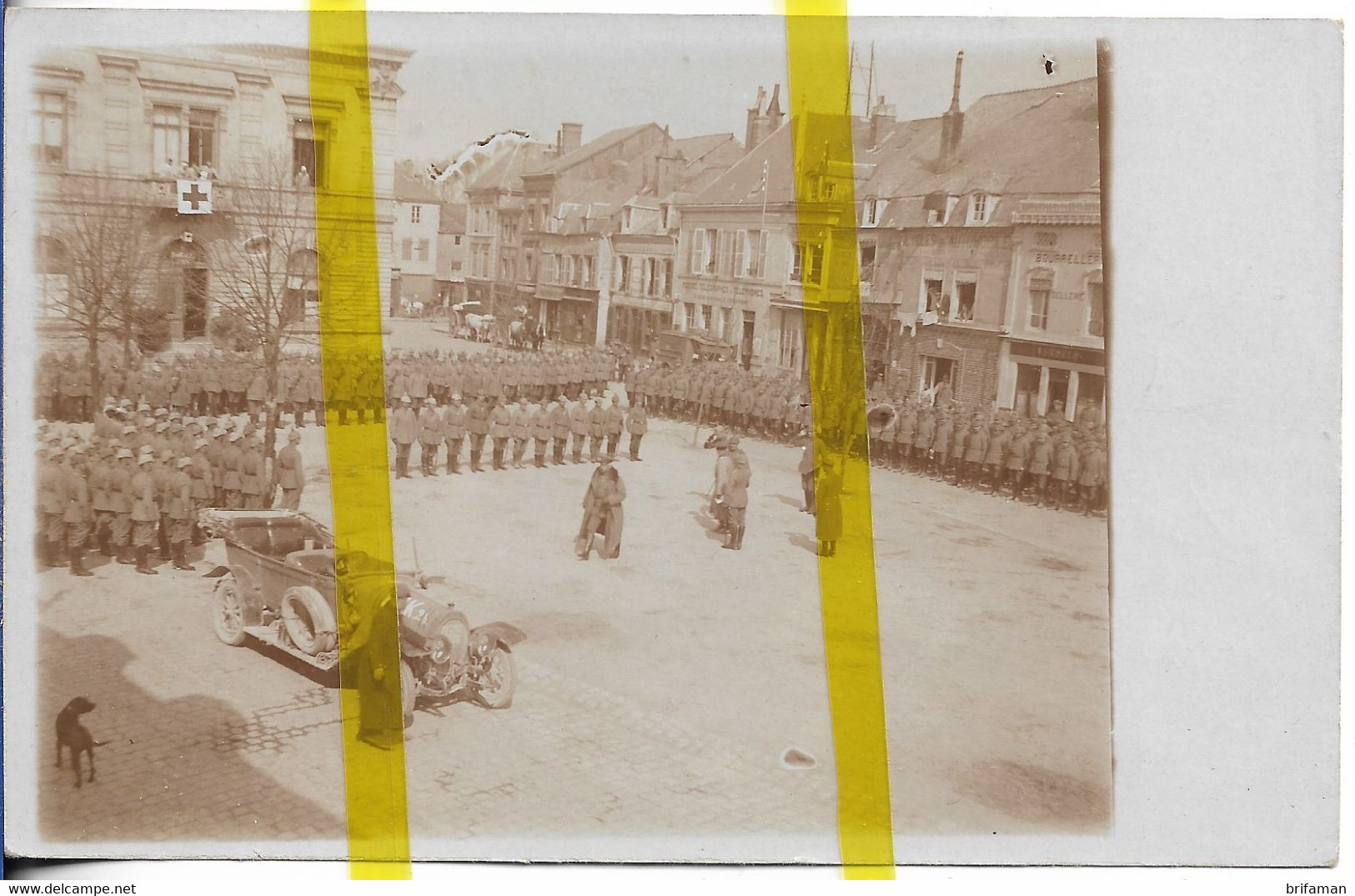 08 ARDENNES ATTIGNY Arrond. VOUZIERS CARTE PHOTO ALLEMANDE MILITARIA 1914/1918 WW1 WK1 - Attigny