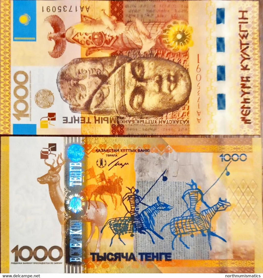 Kazakhstan 1000 Tehte  Unc - Kasachstan