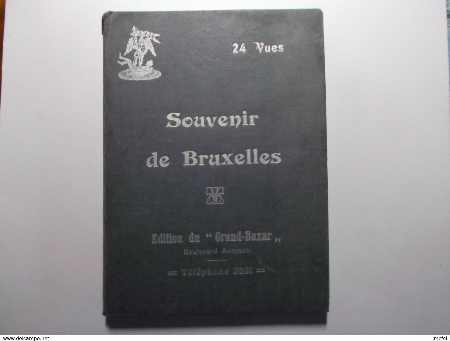 BRUXELLES Souvenir De Bruxelles    Carnet De 24 Vues             10x15 - Lotes Y Colecciones