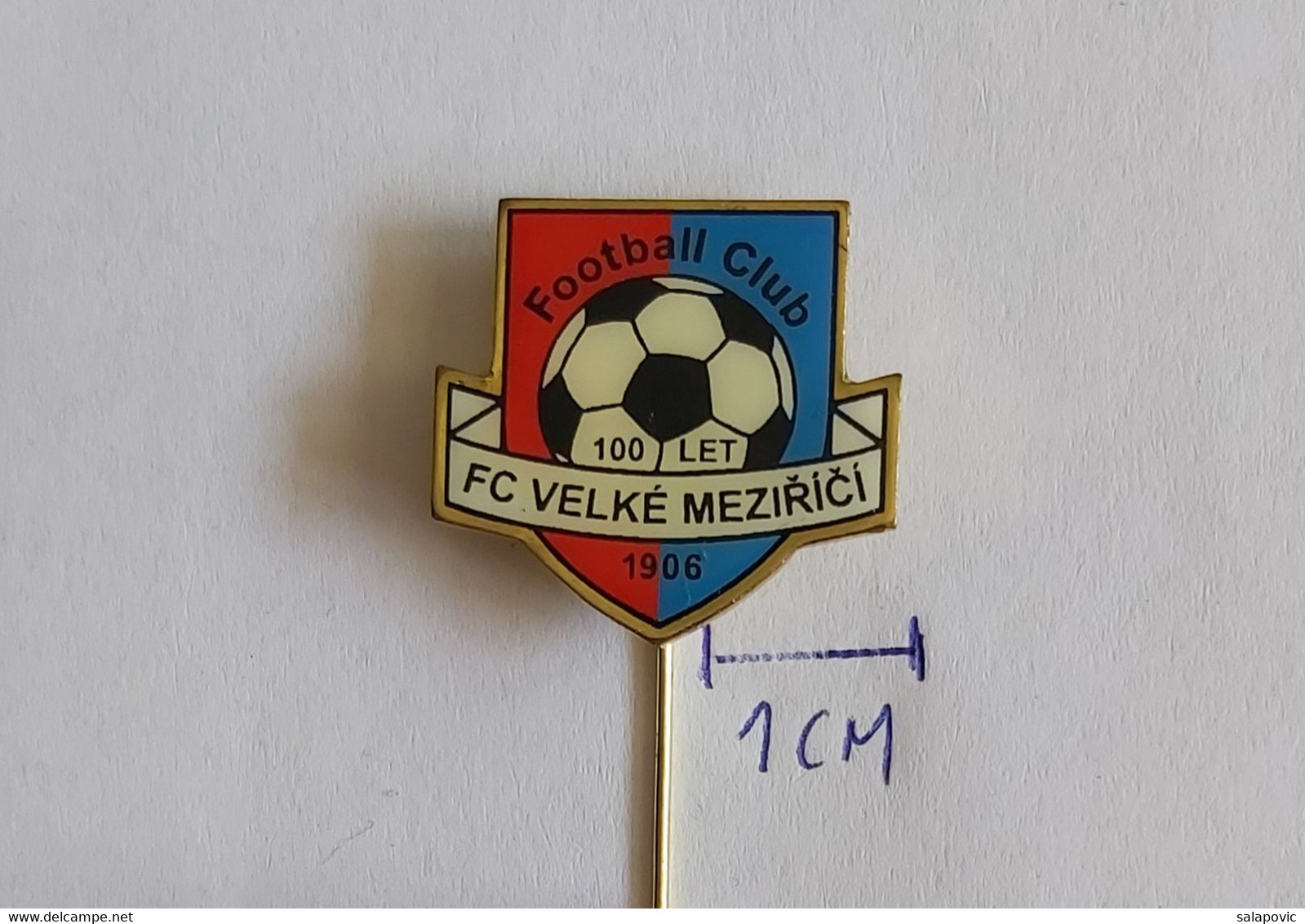 FC Velké Meziříčí Czech Republic Football Soccer Club Fussball Calcio Futbol Futebol PINS BADGES A4/3 - Football