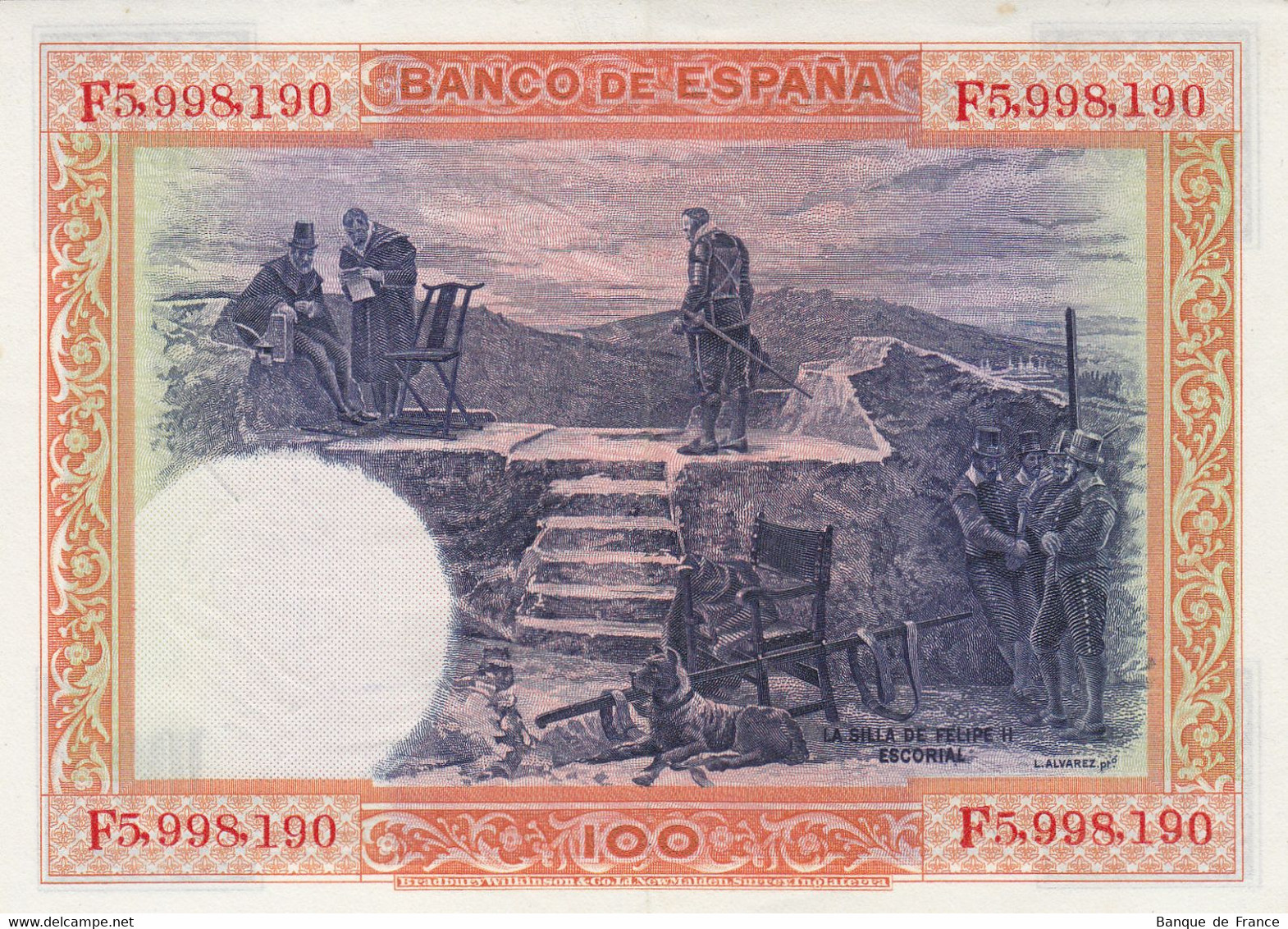 ESPAGNE - ESPANA - Billet 100 Pesetas 1925 P.069c P/NEUF - 100 Peseten