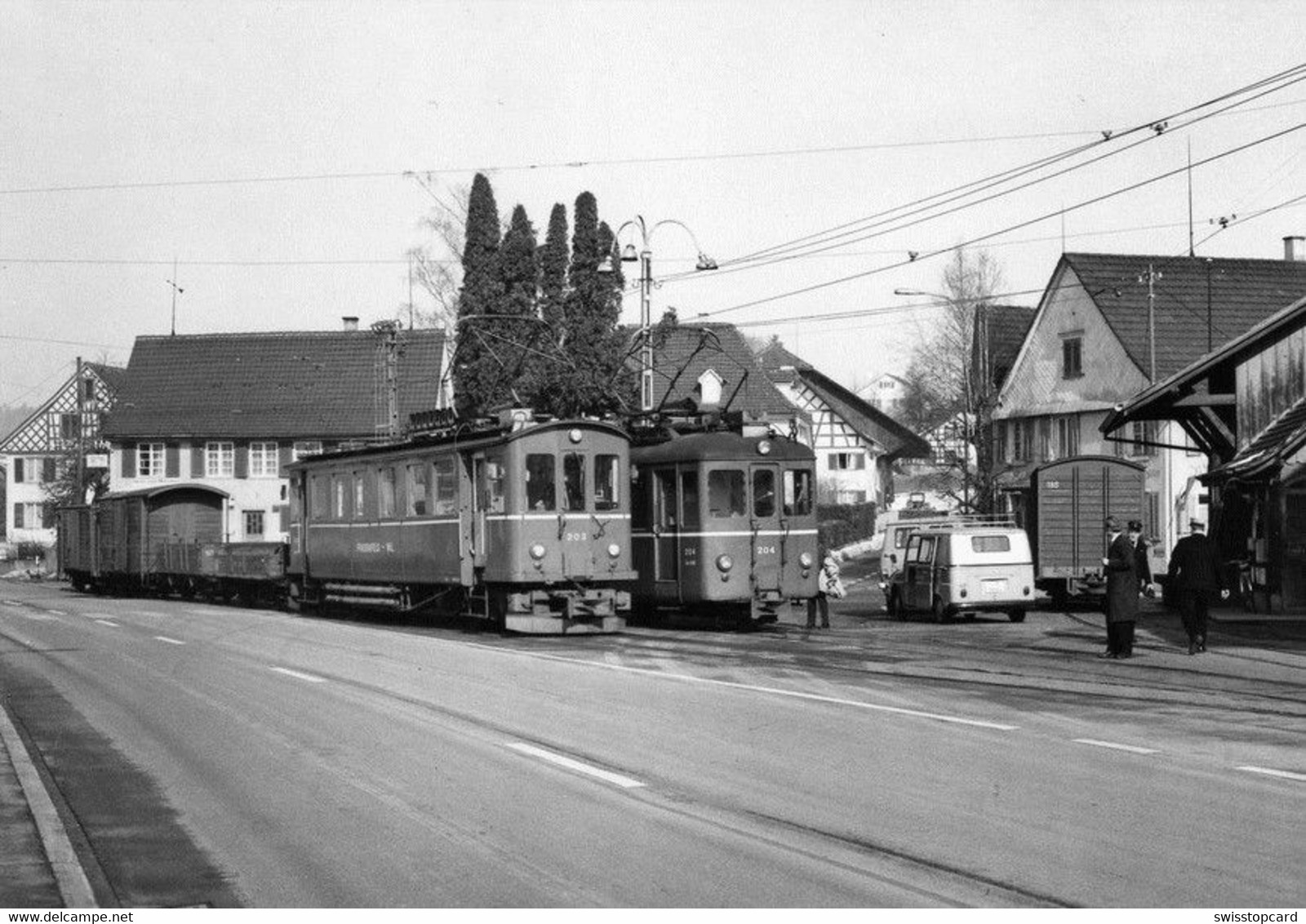 MATZINGEN Frauenfeld-Wil-Bahn Auto - Frauenfeld