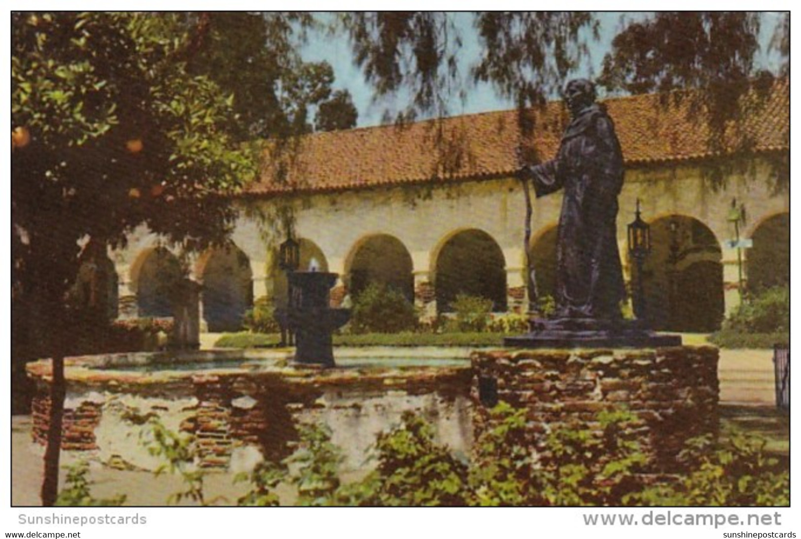 California San Fernando Mission Founded 1797 - Santa Barbara