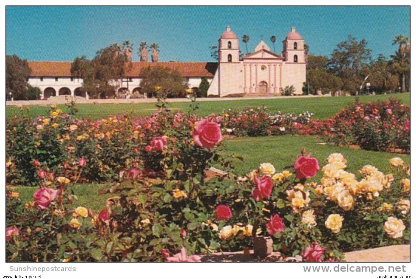 California Mission Santa Barbara Founded 1786 - Santa Barbara