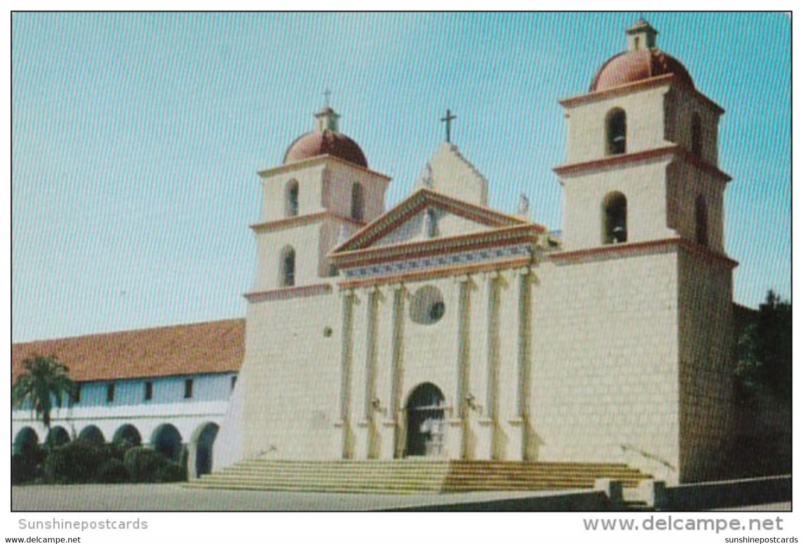 California Santa Barbara Mission Founded 1815 - Santa Barbara