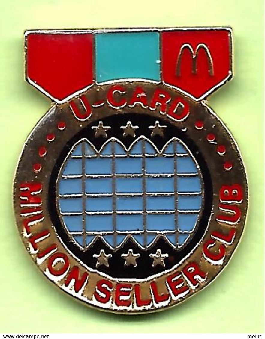 Pin's Mac Do McDonald's U-Card Million Seller Club - 1K07 - McDonald's