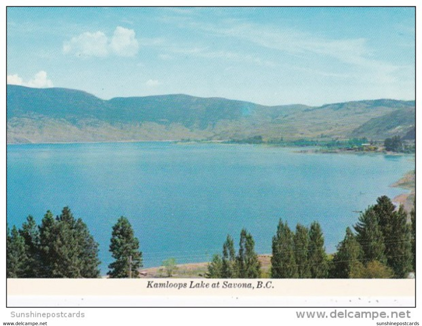 Canada British Columbia Kamloops Lake At Savona - Kamloops