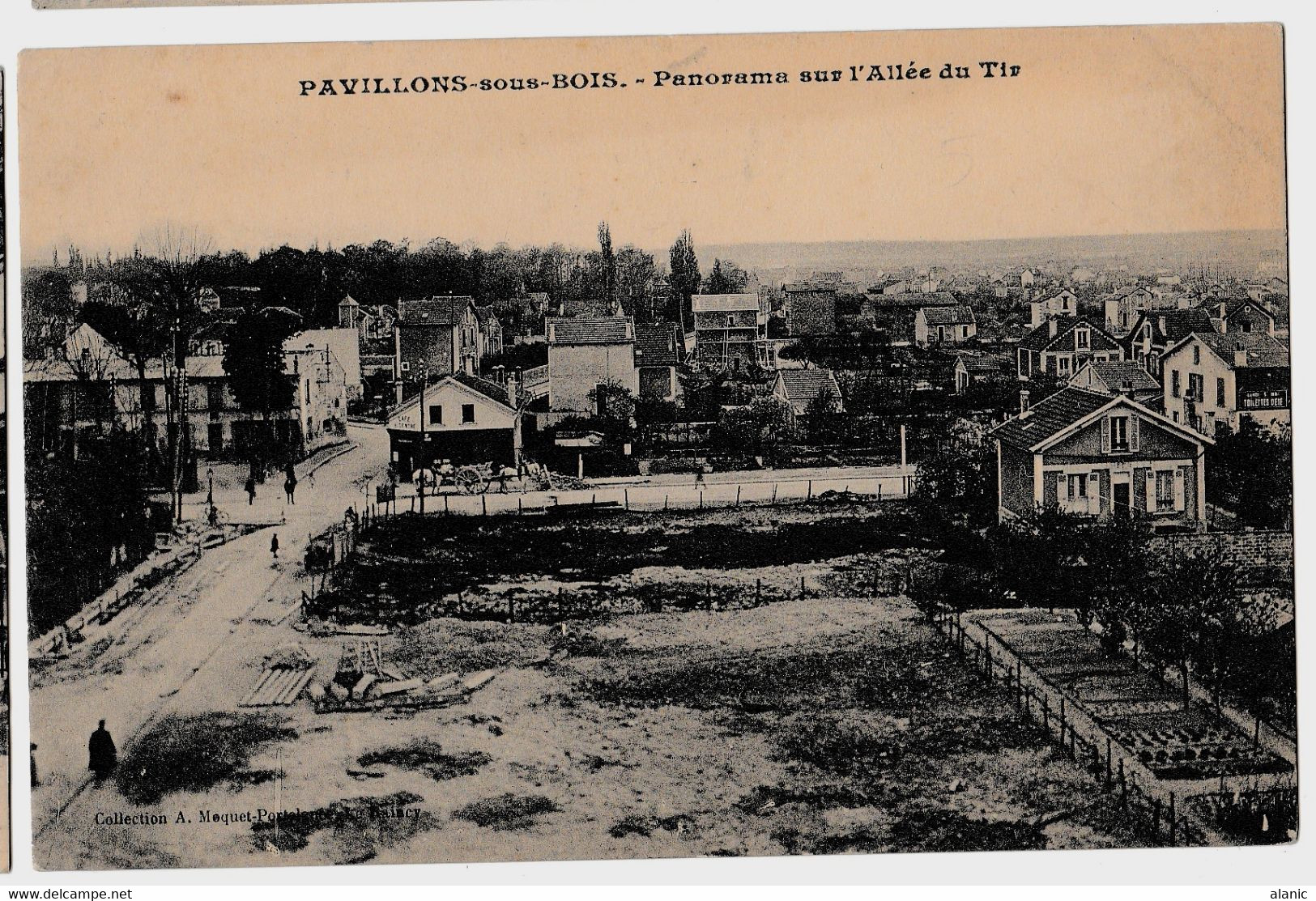 93 - PAVILLONS Sous BOIS - Panorama Sur L' Allée Du Tir - Non Circulée - Les Pavillons Sous Bois