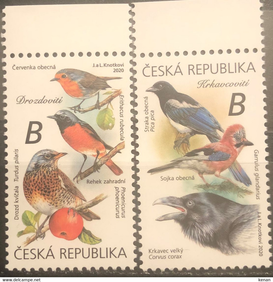 Czech Republic, 2020, Mi: 1074/75 (MNH) - Nuovi