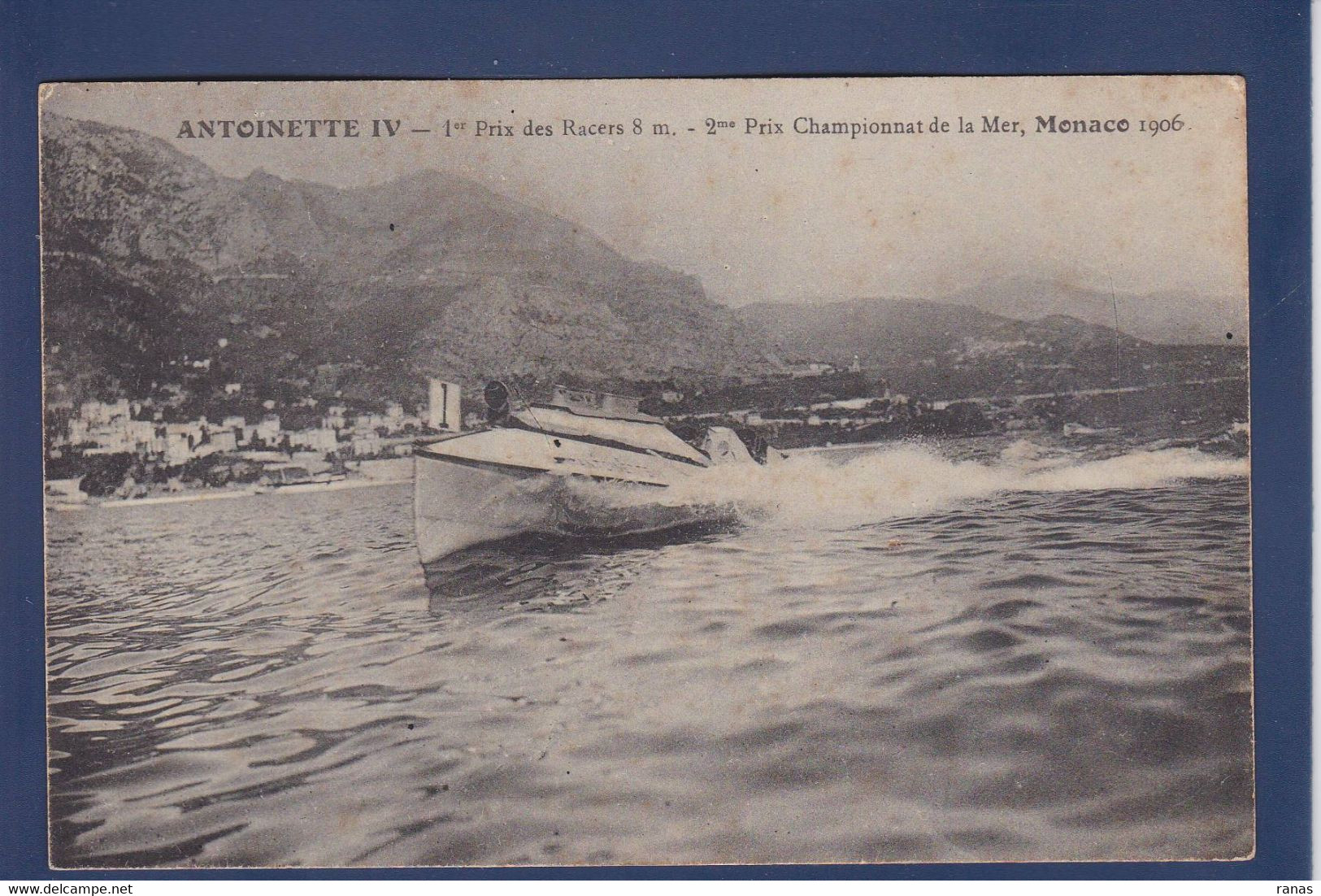 CPA Monaco > Monte-Carlo Antoinette IV 1906 Sport - Monte-Carlo