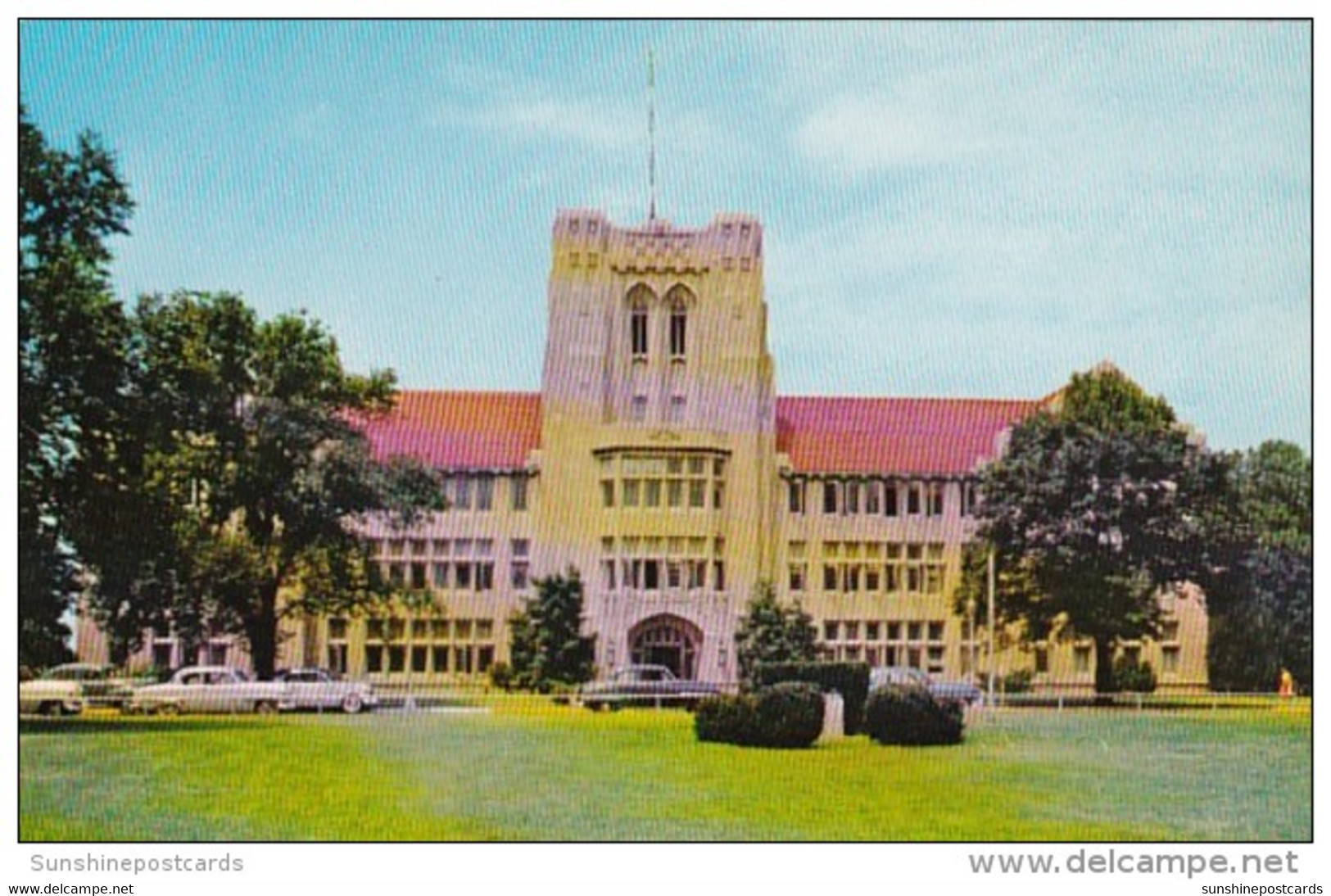 Indiana Evansville Administration Building Evansville College - Evansville