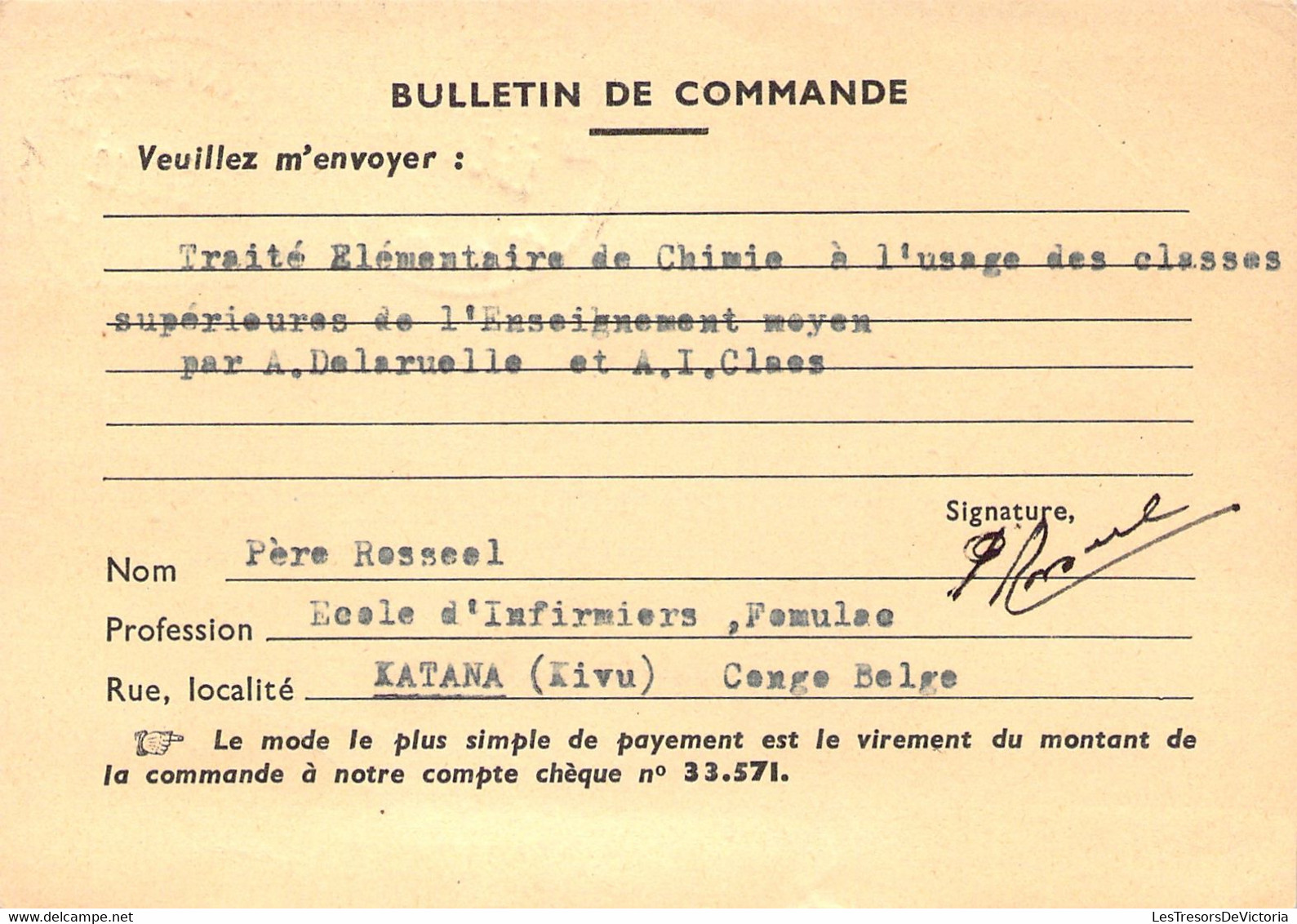 Congo Belge COB 307/310/314 Sur Lettre  - Oblitération à Bukavu à Destination De Namur - Par Avion - Commande De Livres - Lettres & Documents