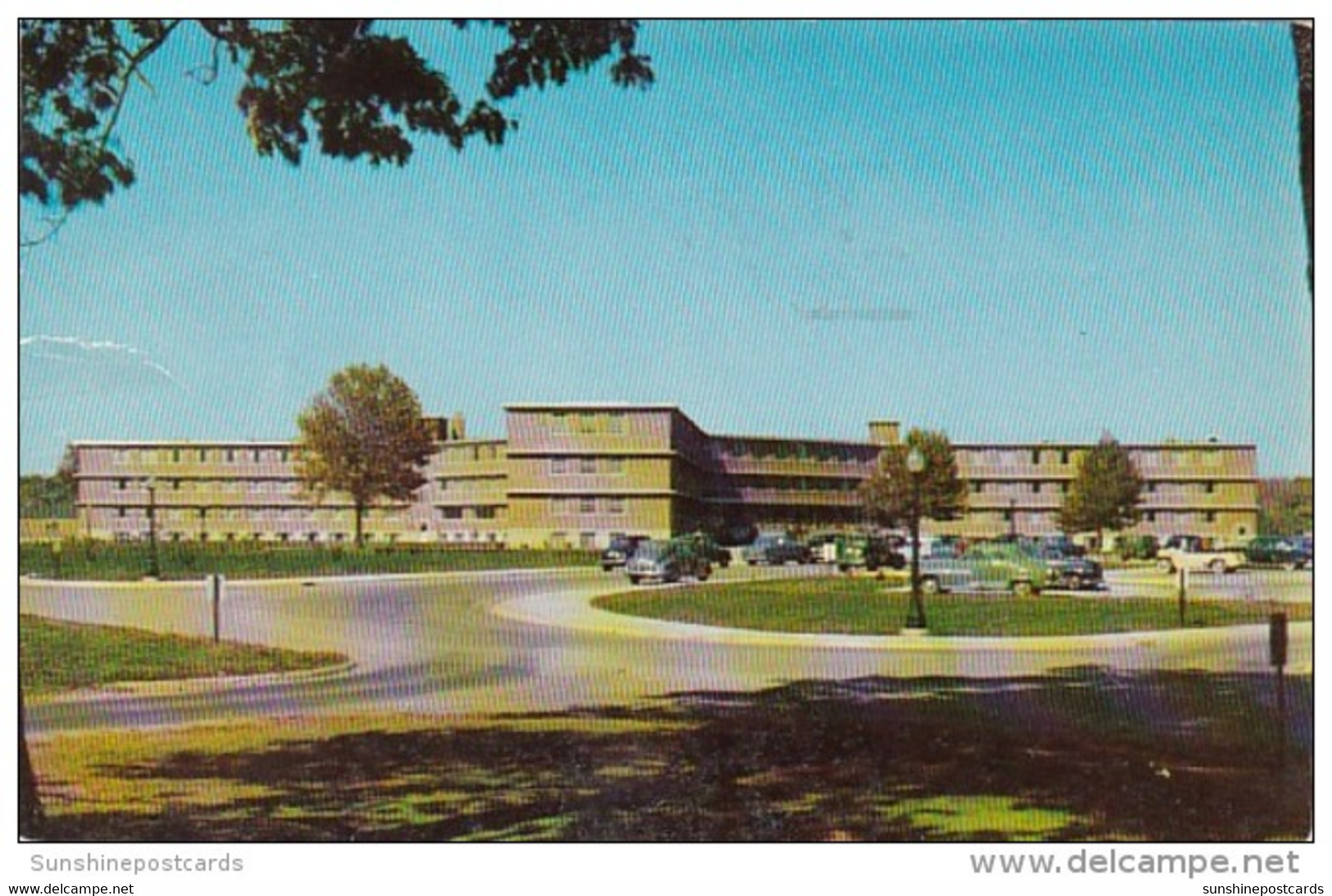 Indiana Lafayette Residence Hall "X" Purdue University 1963 - Lafayette