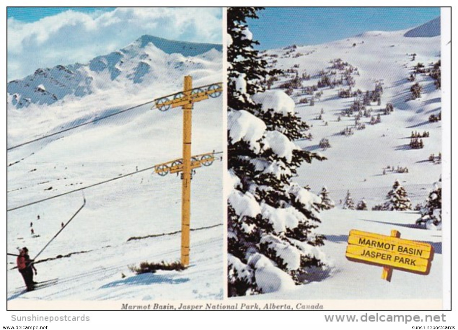Canada Marmot Basin Skiing Jasper National Park - Jasper