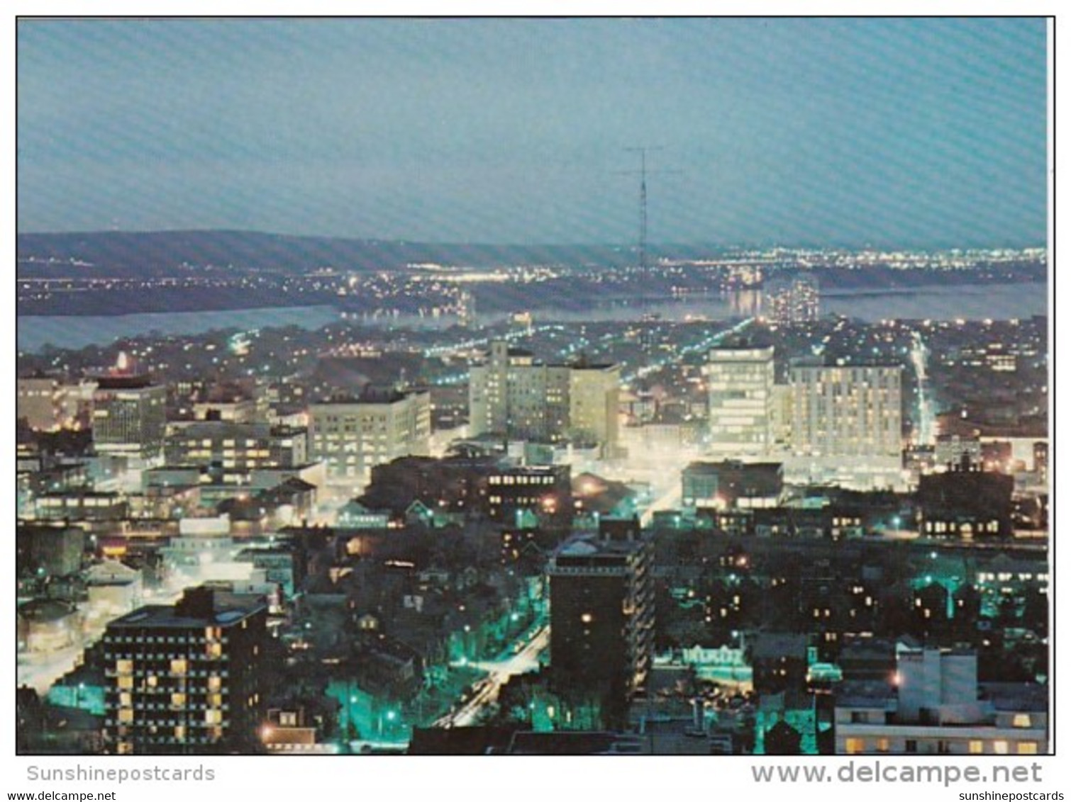 Canada Hamilton Looking From The Mountain At Night - Hamilton