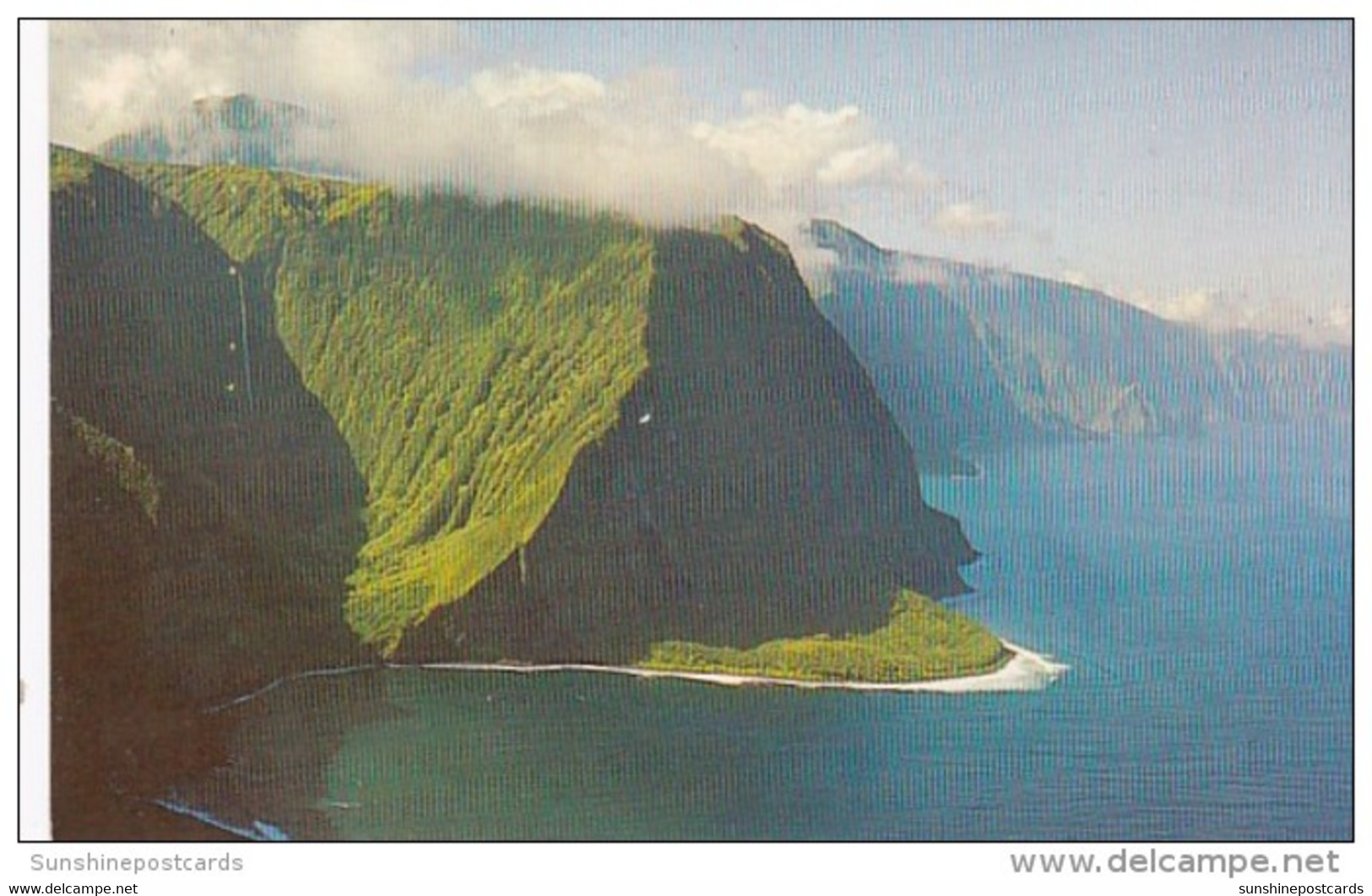 Hawaii Molokai Scene Along North Shore - Molokai