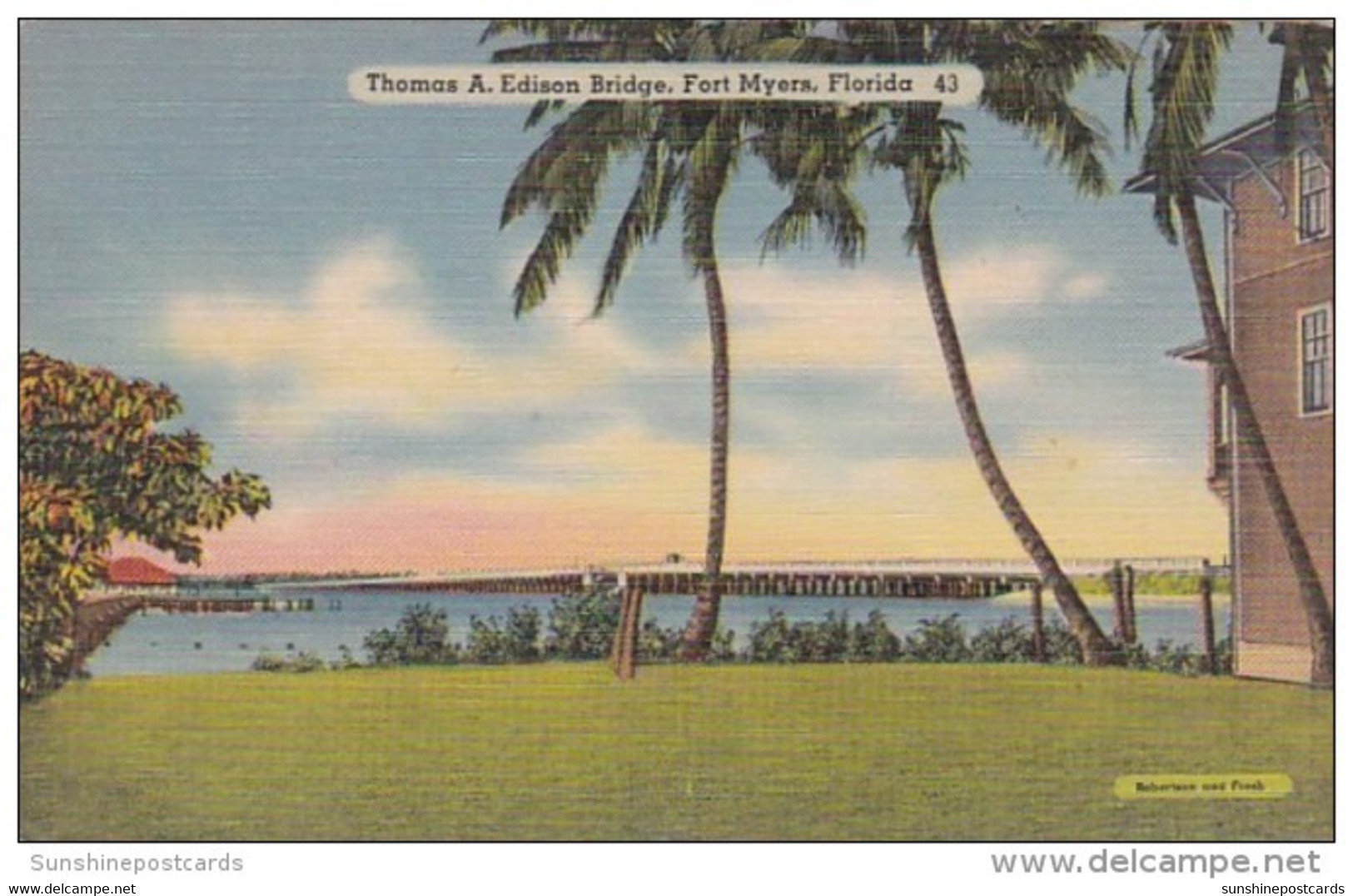 Florida Fort Myers Thomas A Edison Bridge - Fort Myers