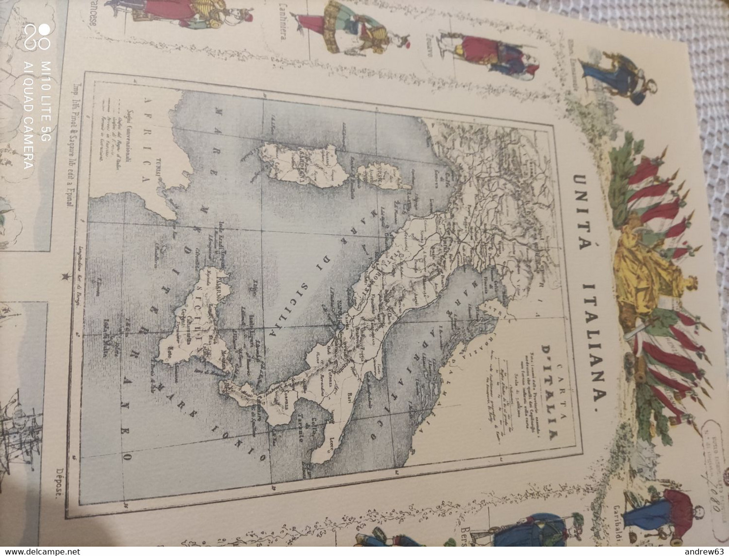 Selezione Dal Reader's Digest - Pubblicazione Per Unità D'Italia Con Mappa Storica - 1961 - In Perfetto Stato - Historical Documents