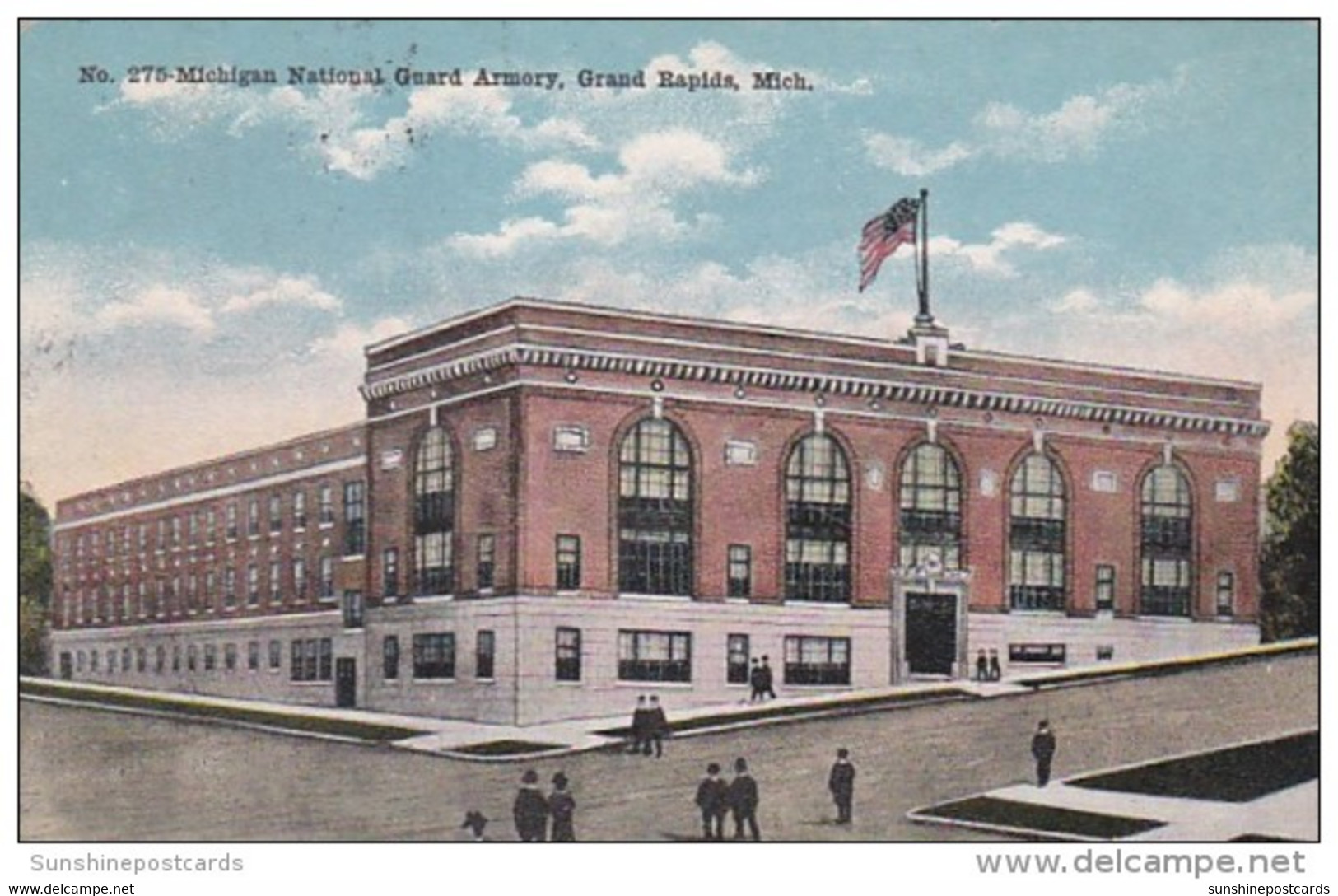 Michigan Grand Rapids Michigan National Guard Armory 1917 - Grand Rapids