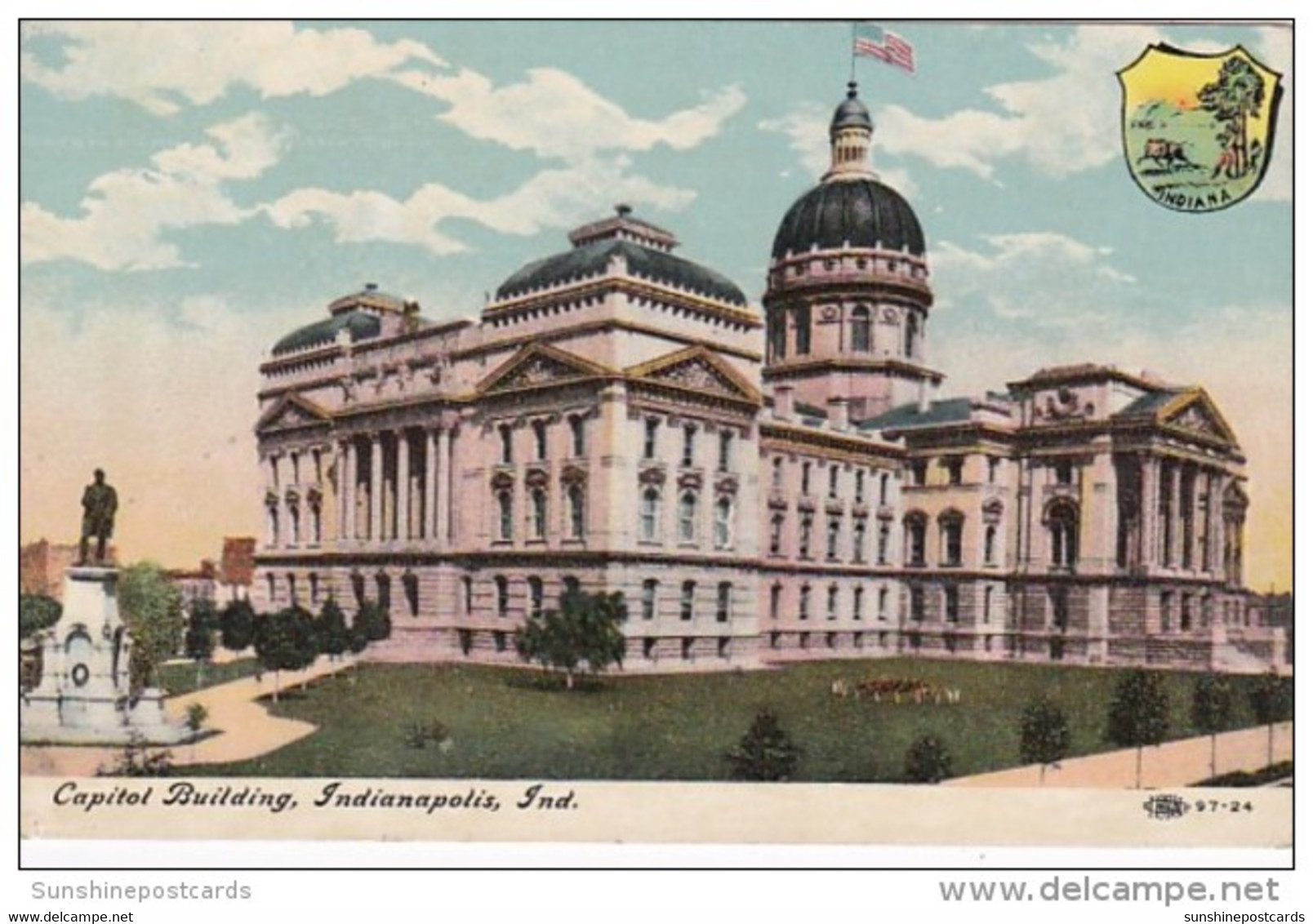 Indiana Indianapolis Capitol Building - Indianapolis