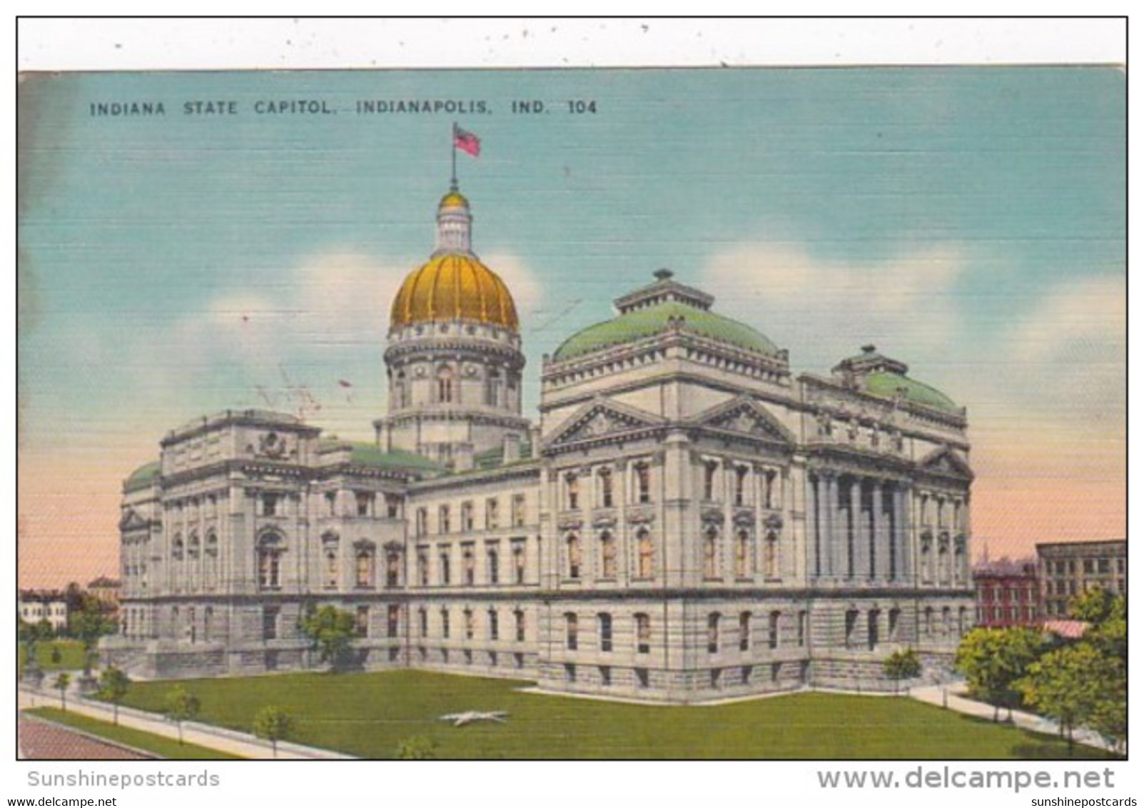 Indiana Indianapolis State Capitol Building - Indianapolis